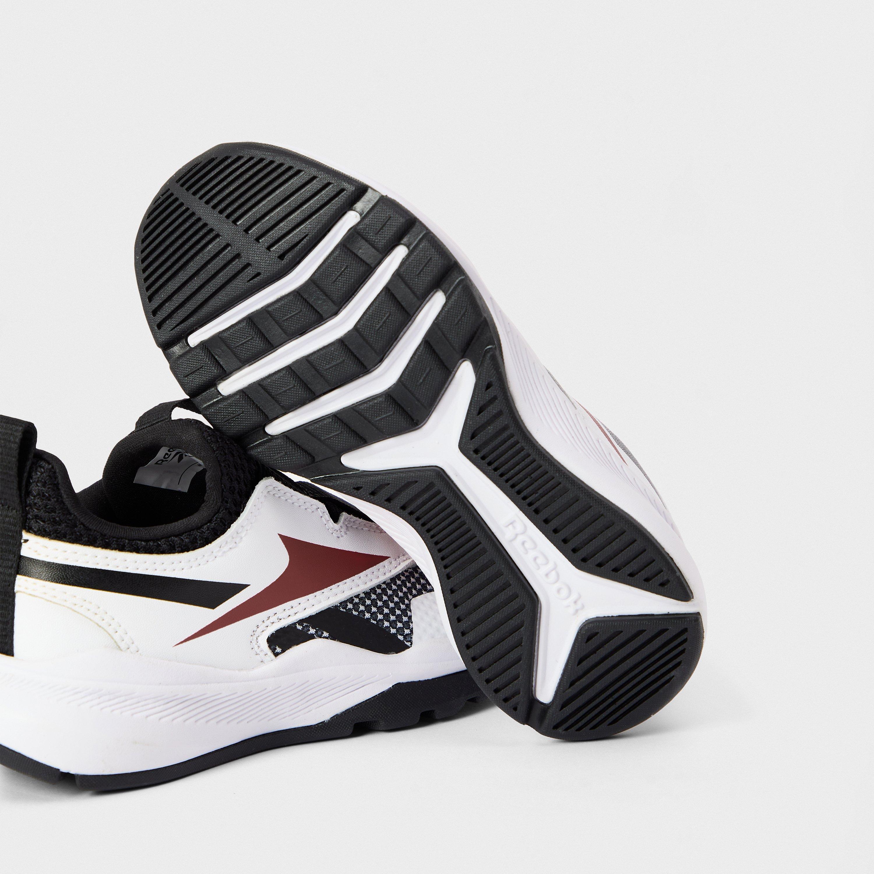 White/Black/Cla - Reebok - Sprinter Slip-On Training Shoes - 3