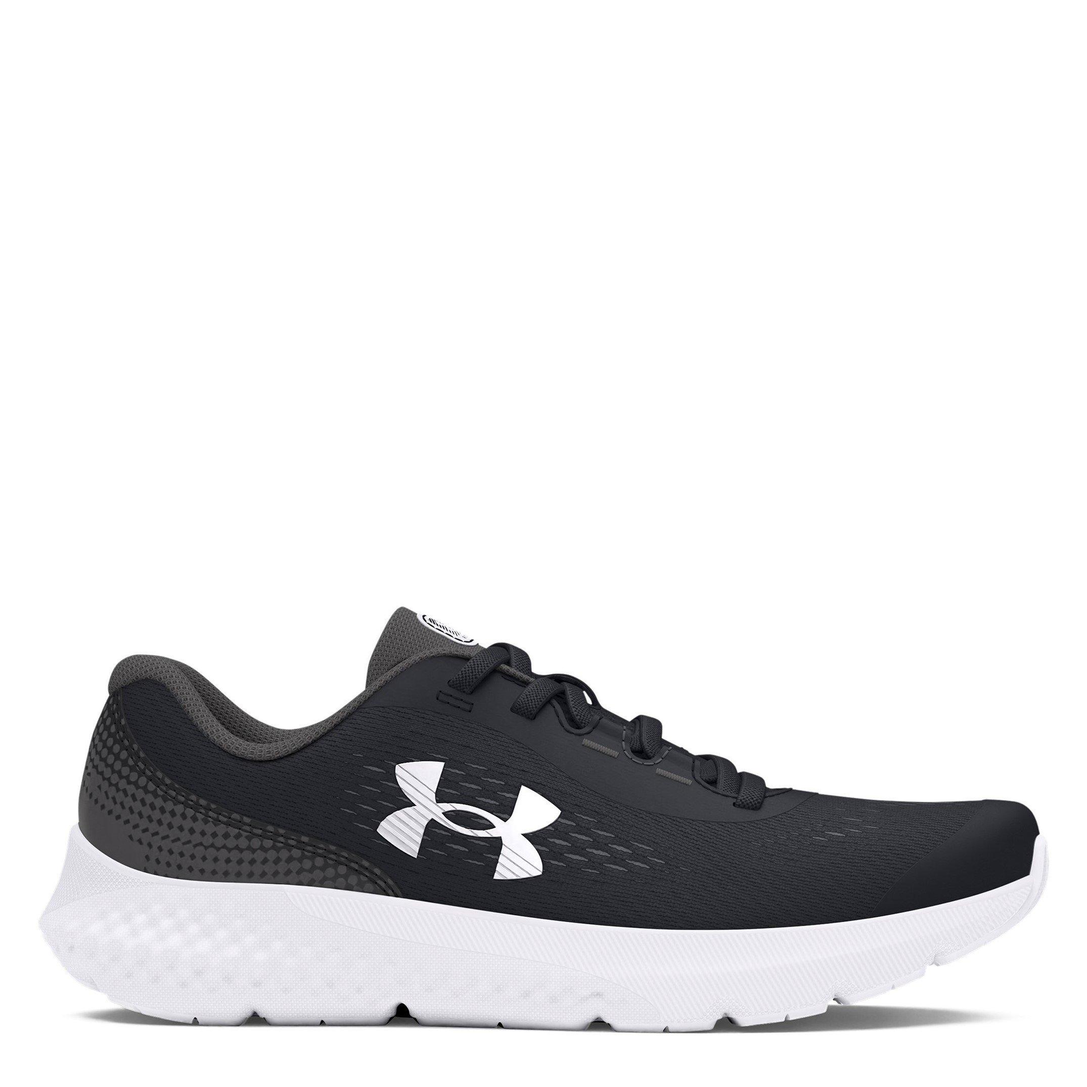 Schwarz/Weiß - Under Armour - Kids' Rogue Entry Road Running Shoes - 1