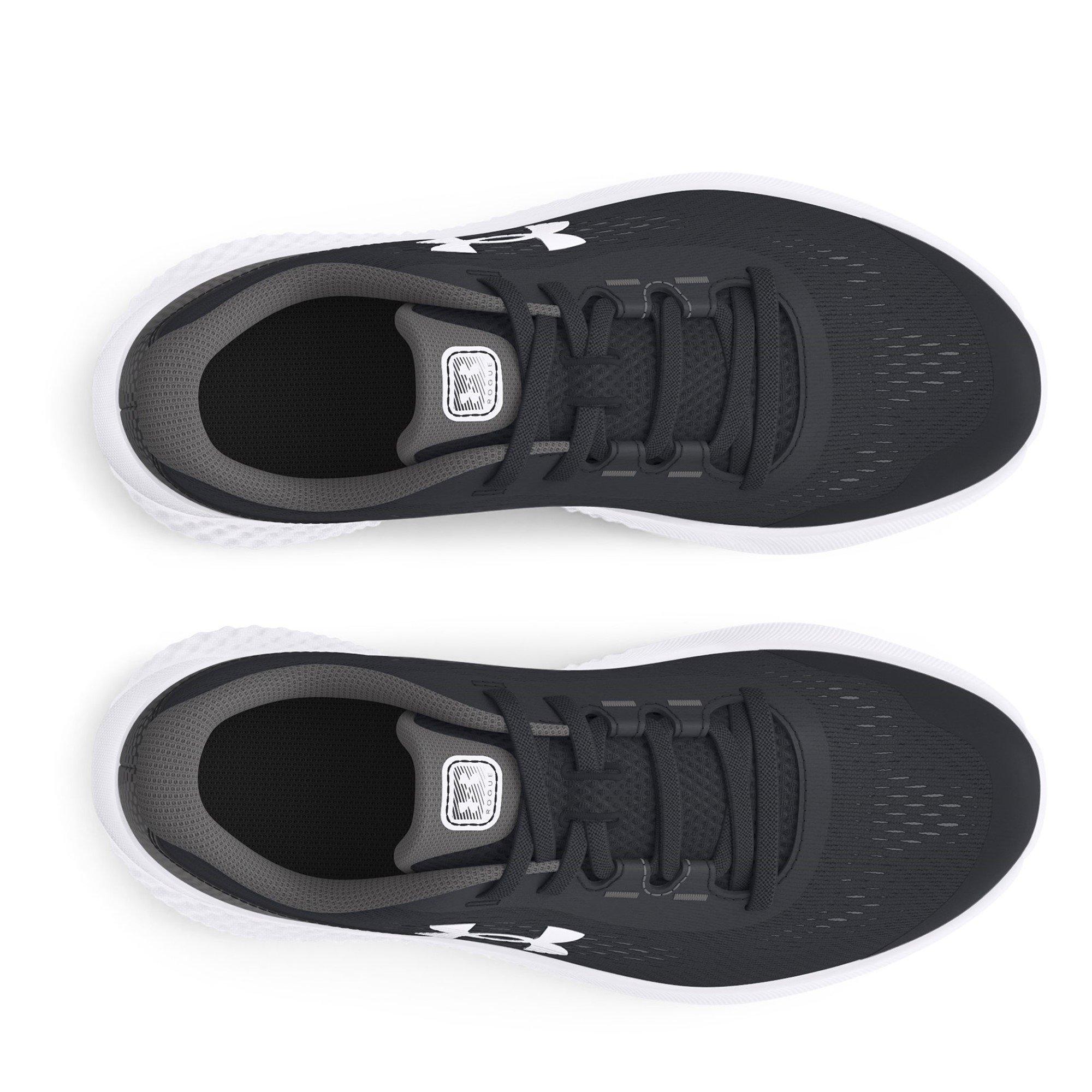 Schwarz/Weiß - Under Armour - Kids' Rogue Entry Road Running Shoes - 4