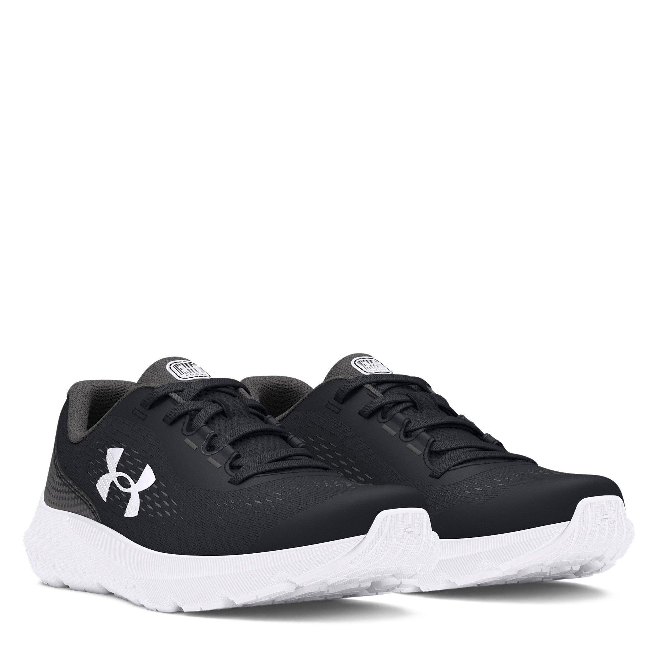 Schwarz/Weiß - Under Armour - Kids' Rogue Entry Road Running Shoes - 5