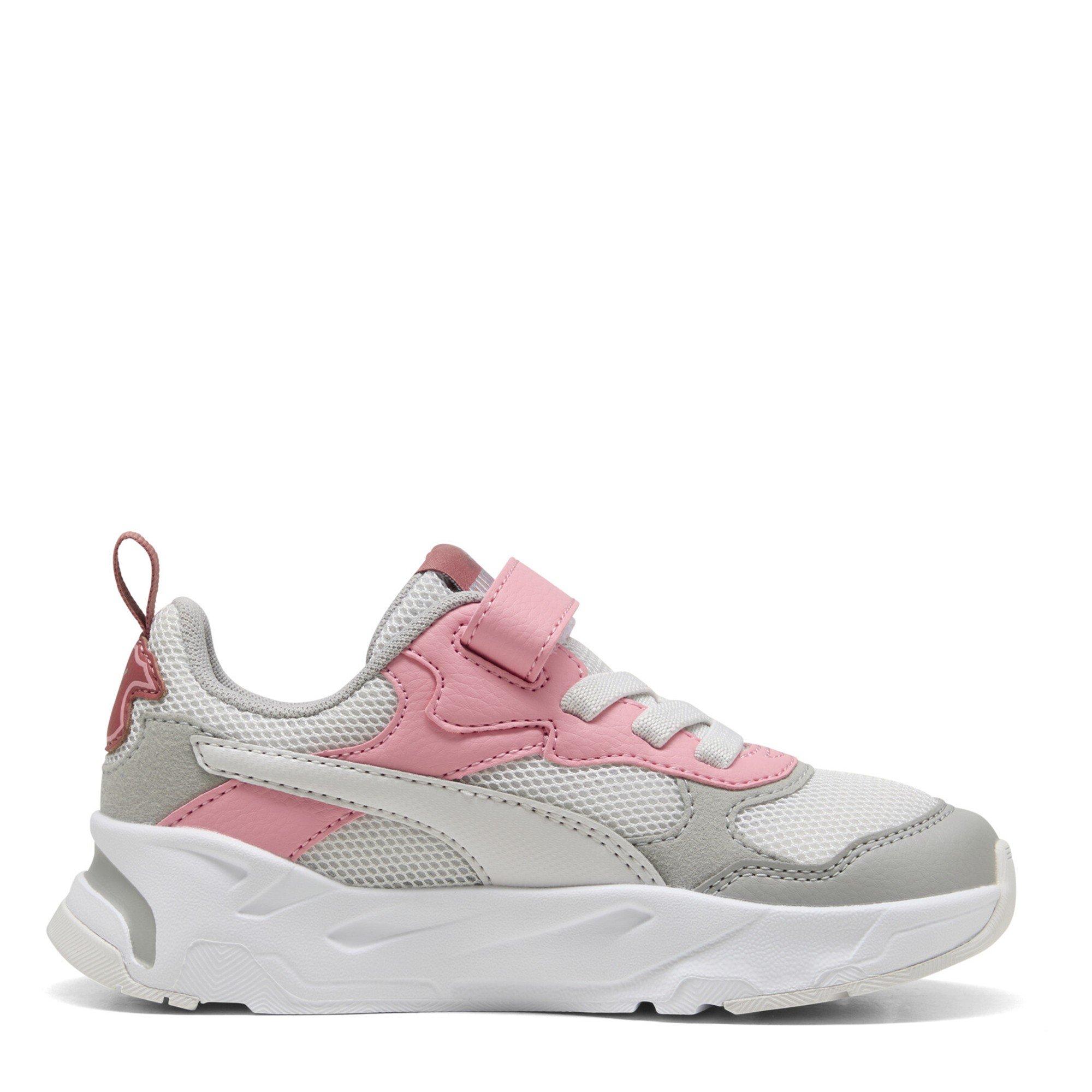 FthrGryGrychPnk - Puma - Unisex Kids' Trinity Ac+ Low-Top Trainers - 4