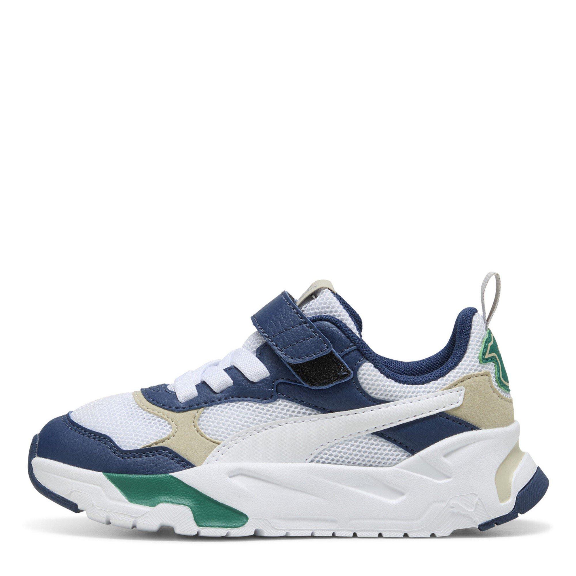 PrsnBlWhtWldGrn - Puma - Unisex Kids' Trinity Ac+ Low-Top Trainers - 2