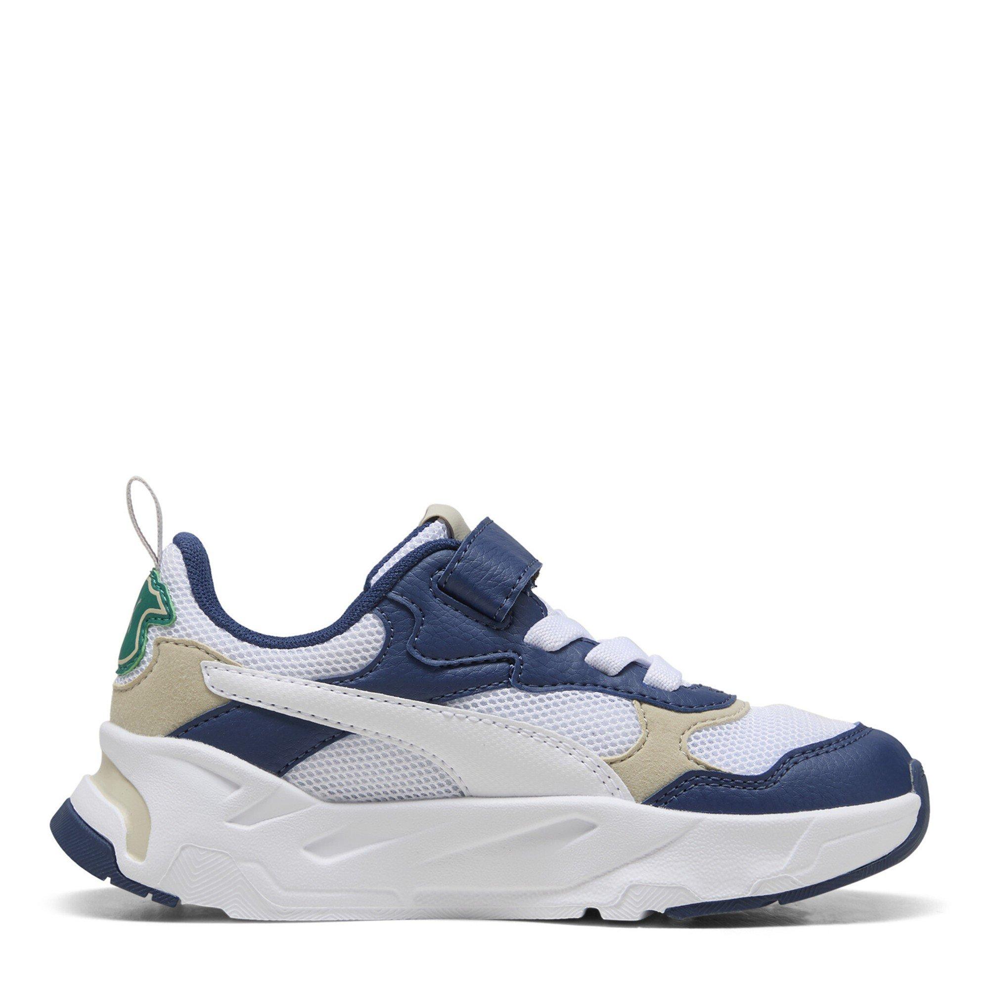 PrsnBlWhtWldGrn - Puma - Unisex Kids' Trinity Ac+ Low-Top Trainers - 4