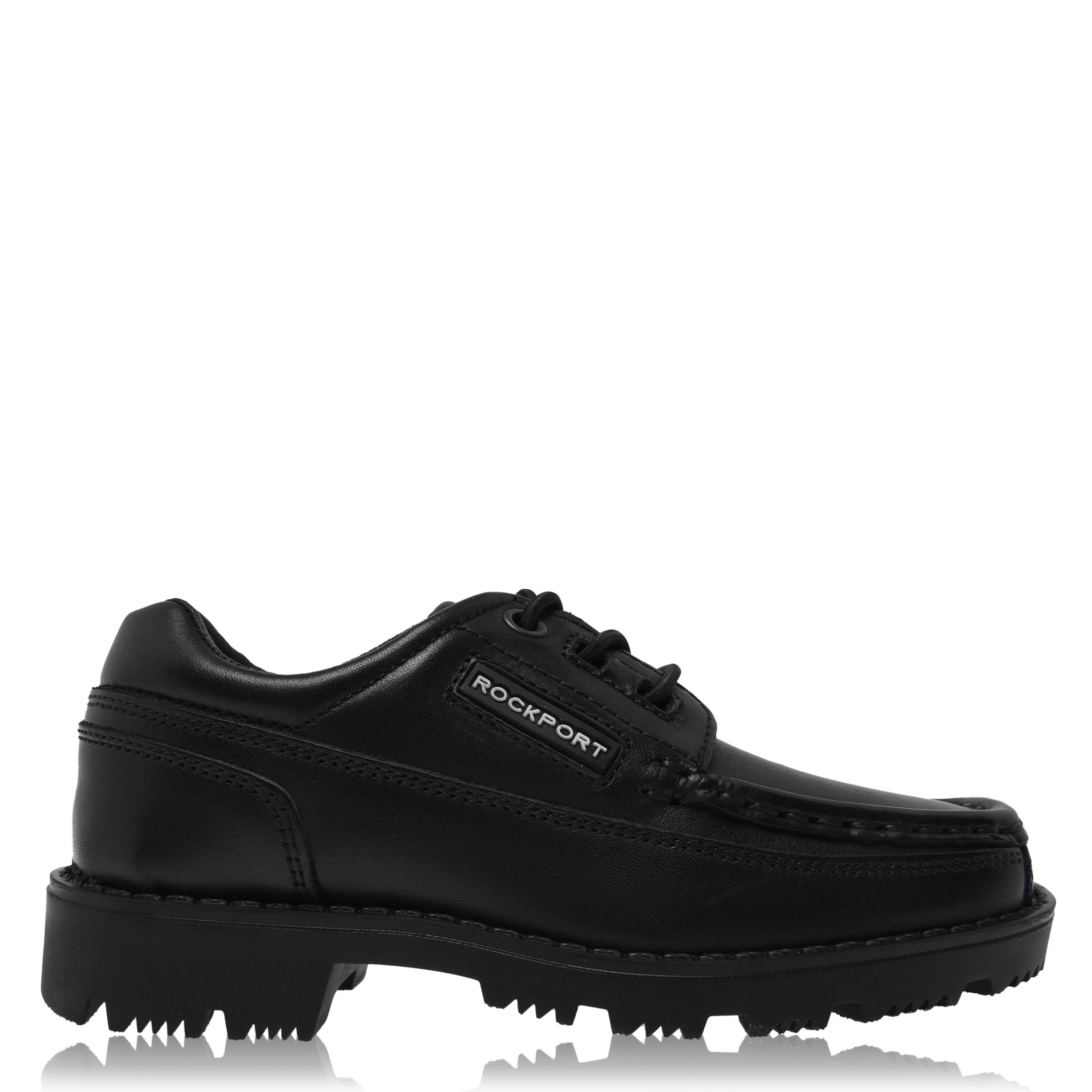 Black - Rockport - Moc Boys Shoes - 1