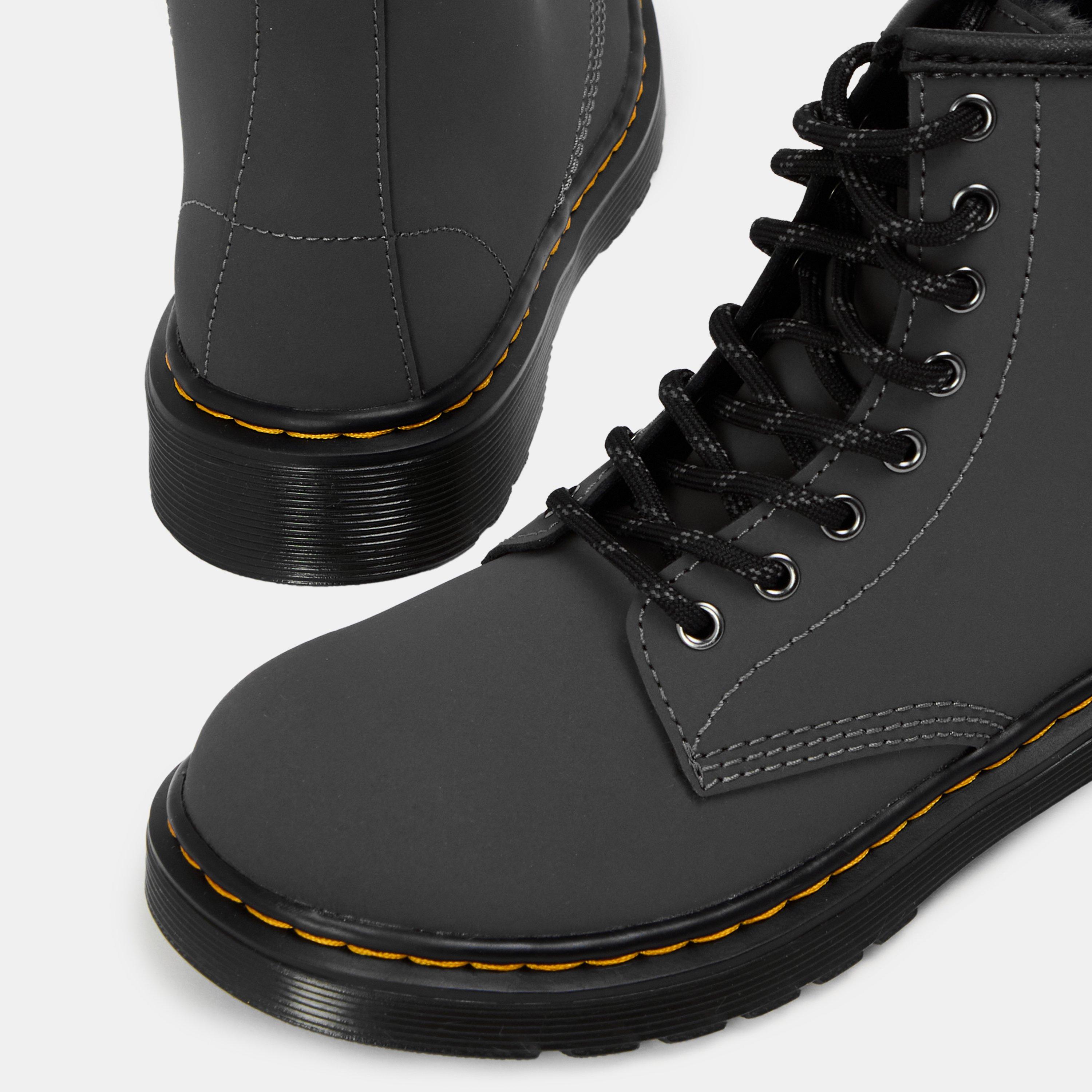 Gunmetal Grey - Dr Martens - Junior 1460 Serena Boot - 3