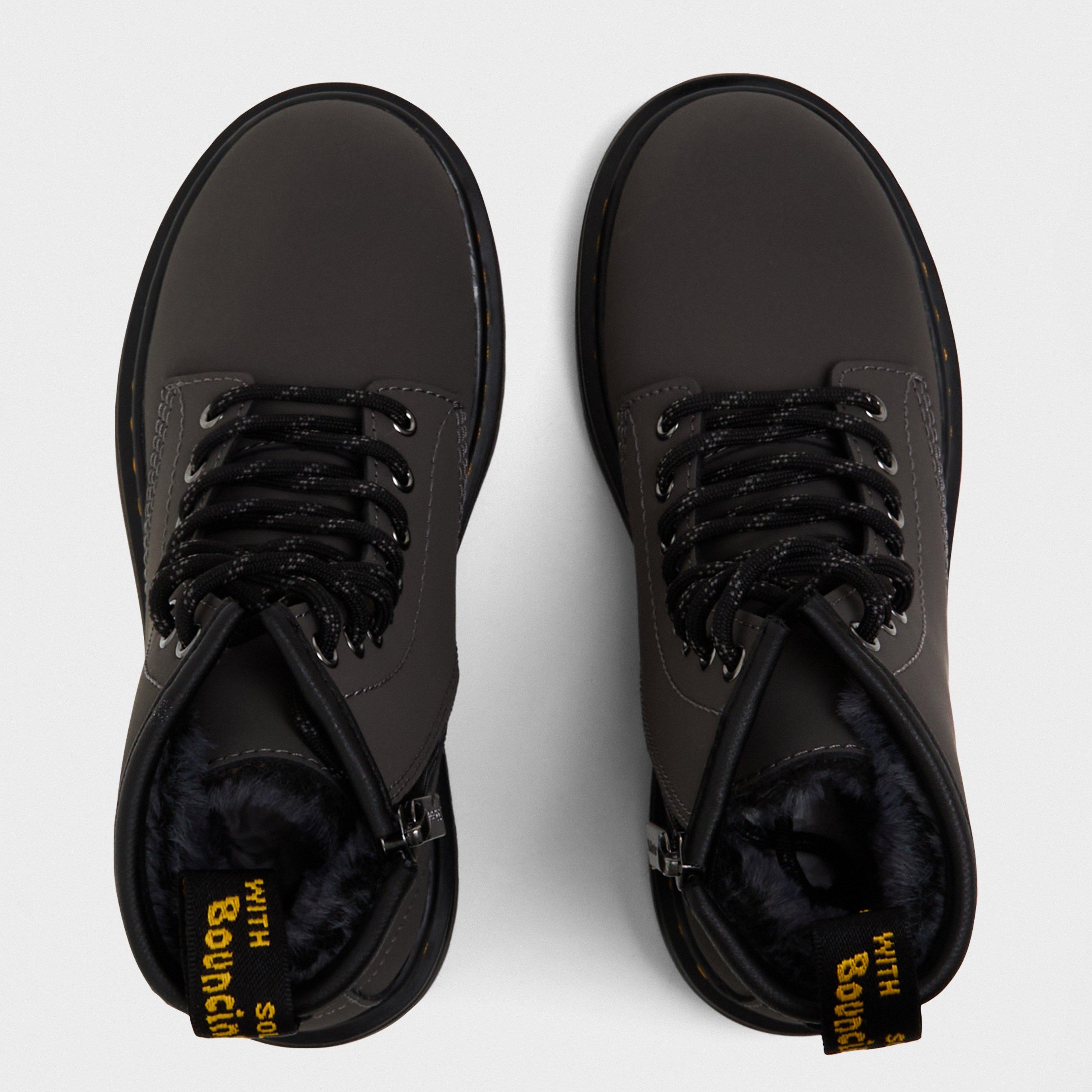 Gunmetal Grey - Dr Martens - Junior 1460 Serena Boot - 4