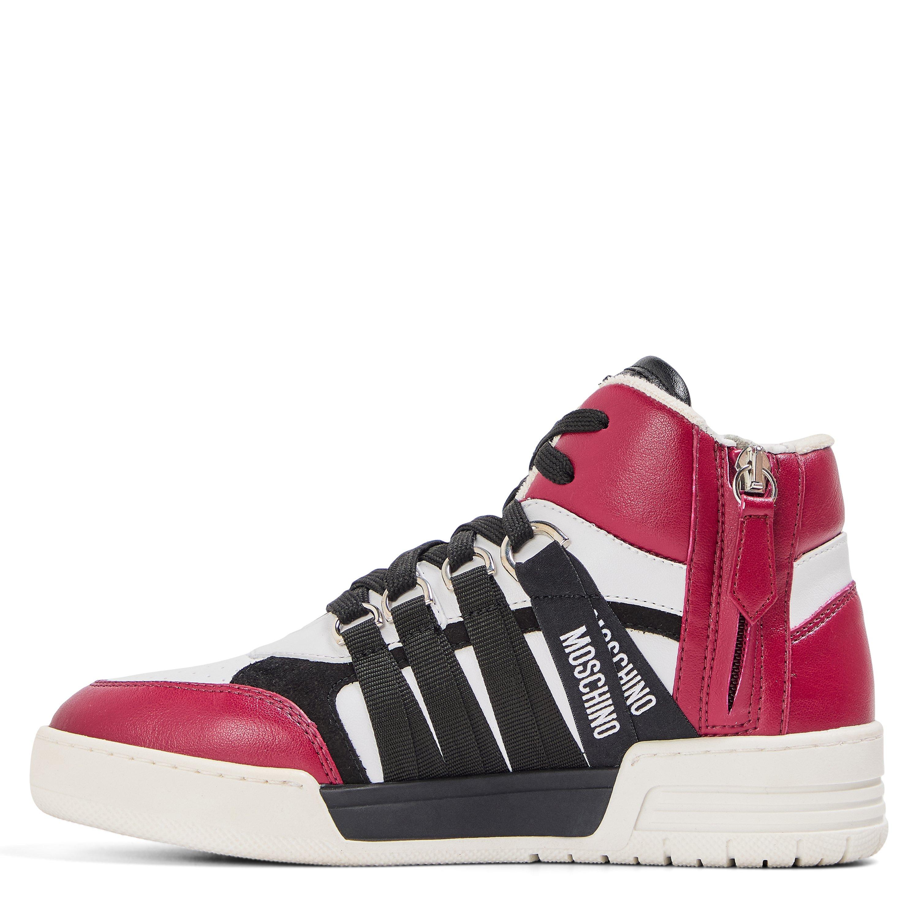 White - Moschino - Unisex Kids' Court Trainers - 2