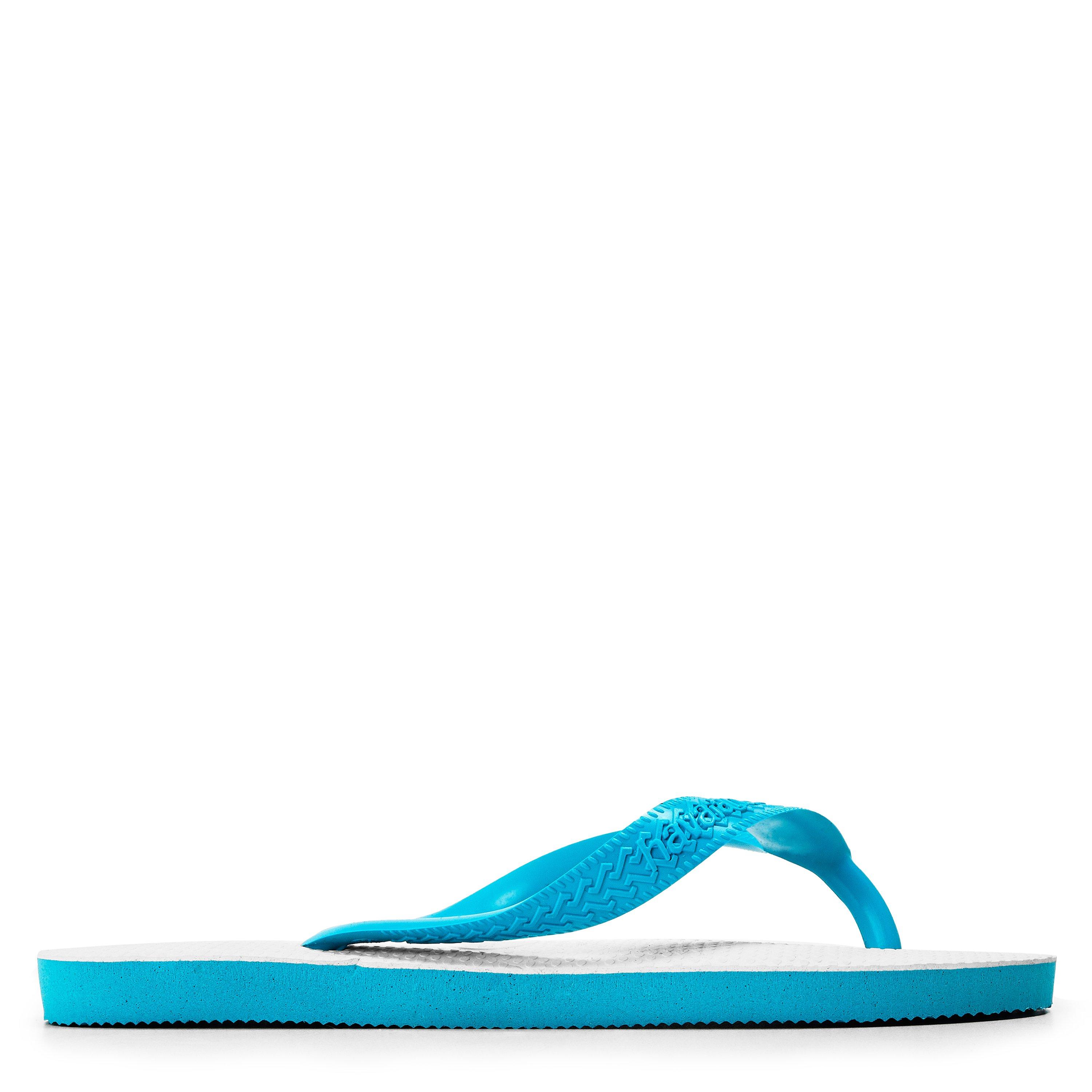 White - Havaianas - Hav. Tradicional Blue 33/34 Flip Flops Girls - 1
