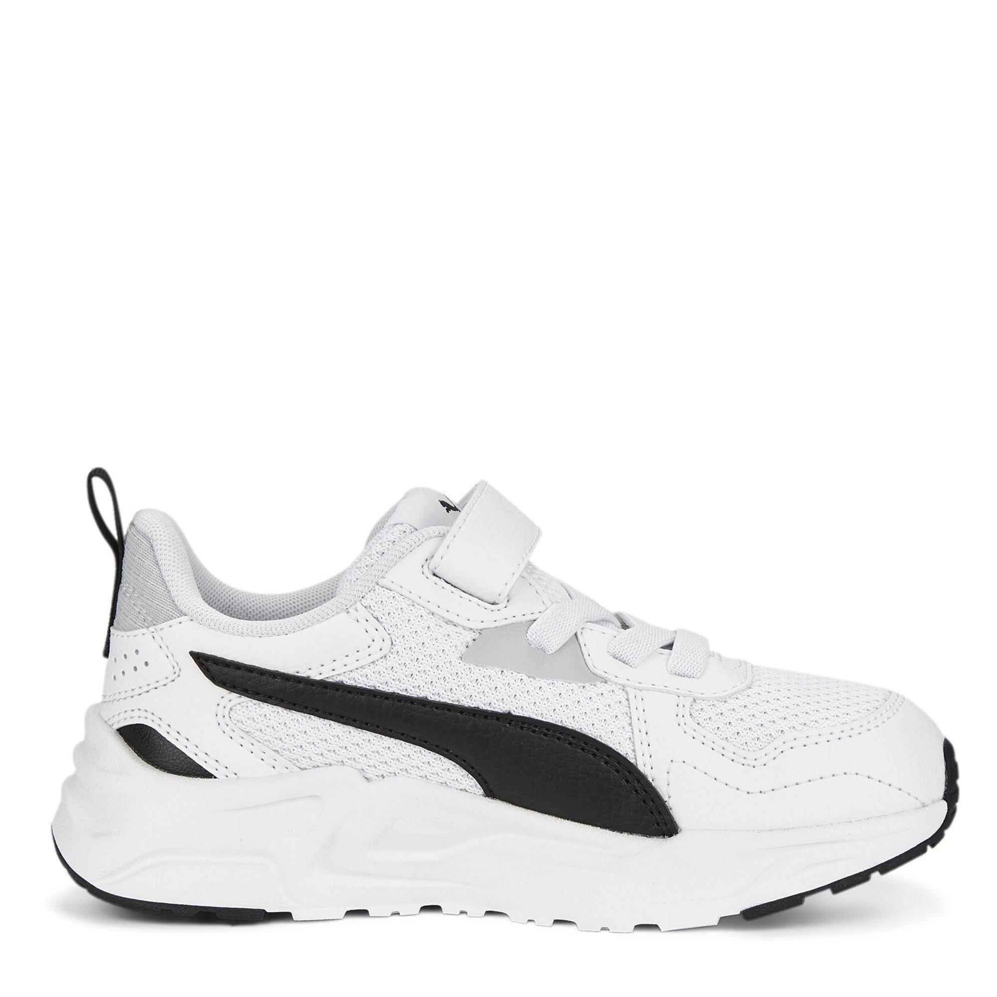 WhtBlkCoolLtGry - Puma - Unisex Kids' Trinity Lite Ac+ Low-Top Trainers - 4