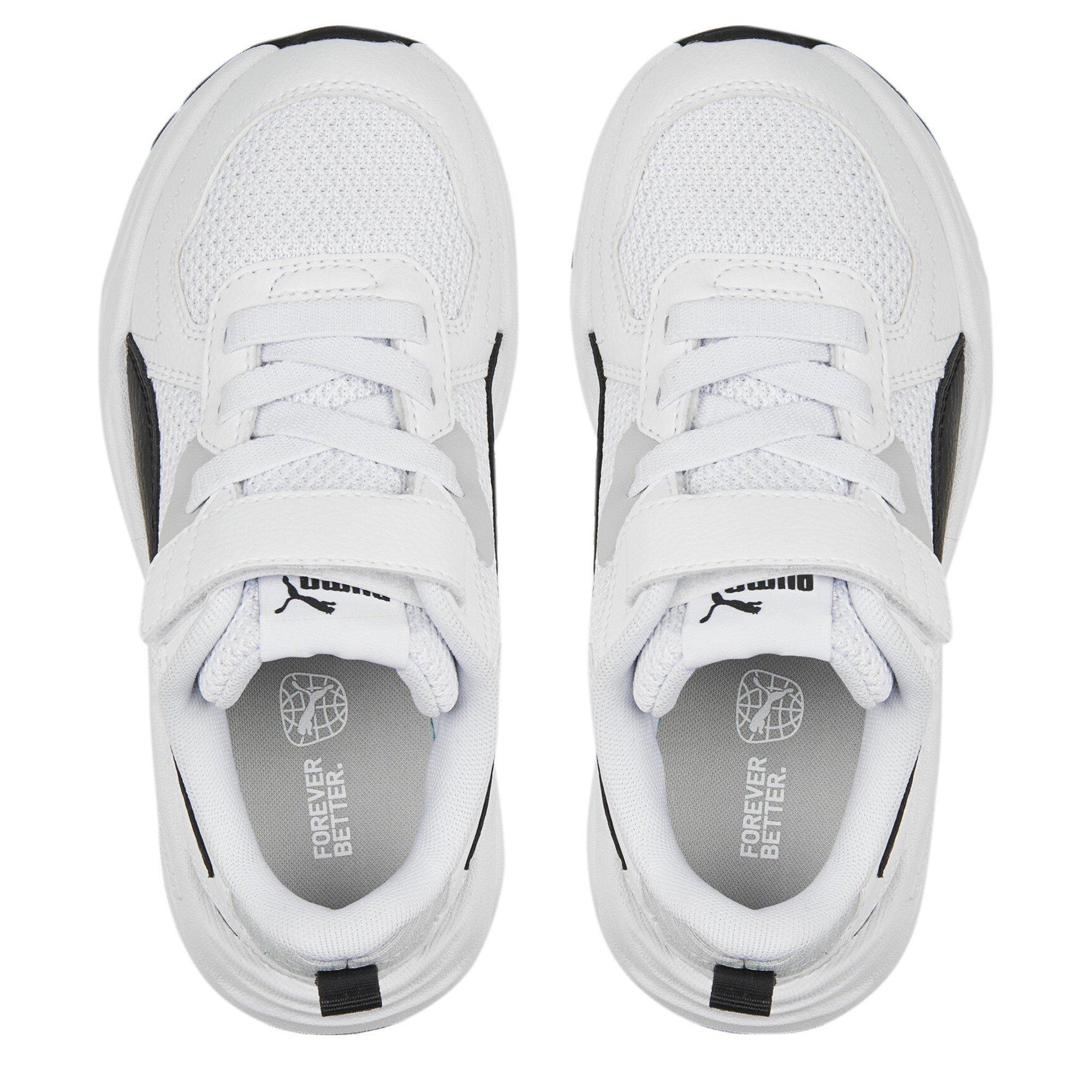 WhtBlkCoolLtGry - Puma - Unisex Kids' Trinity Lite Ac+ Low-Top Trainers - 6