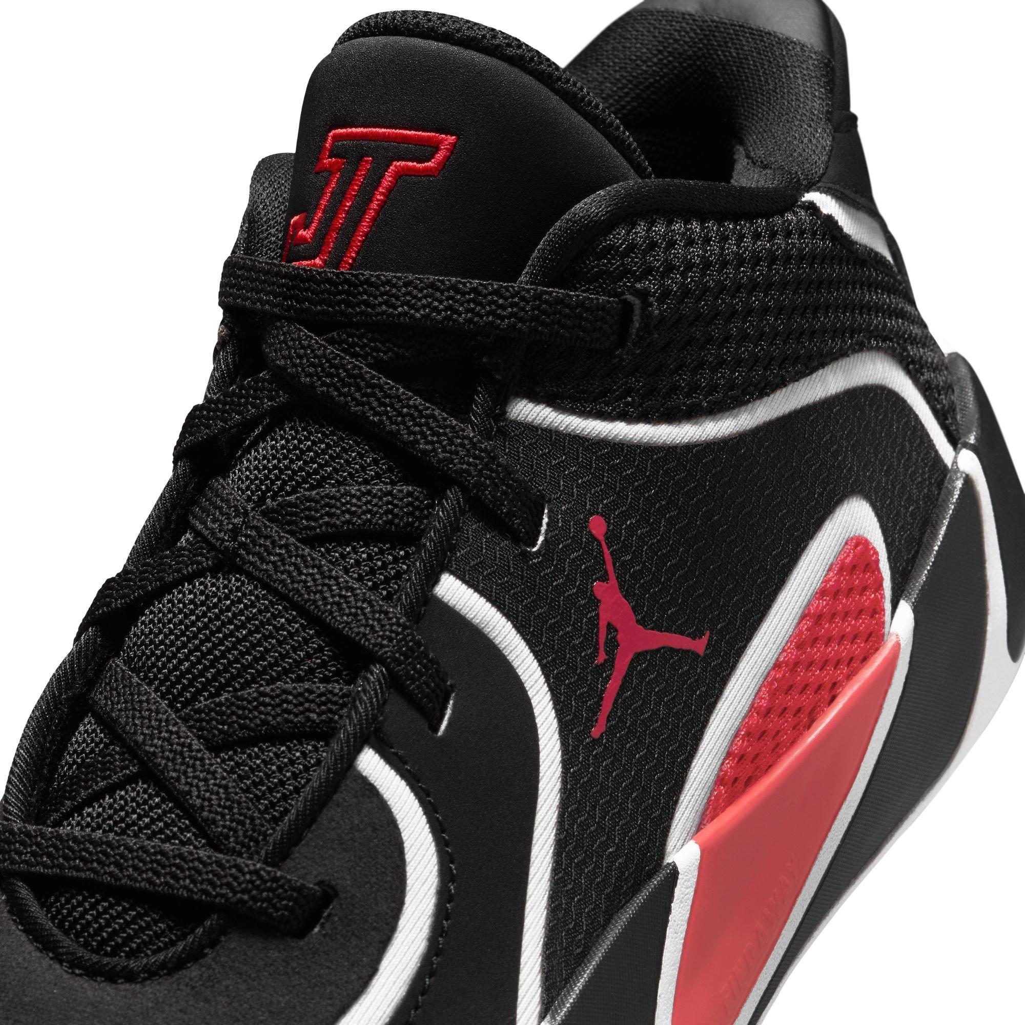 Black/Red - Air Jordan - Tatum Basketball Trainers - 8