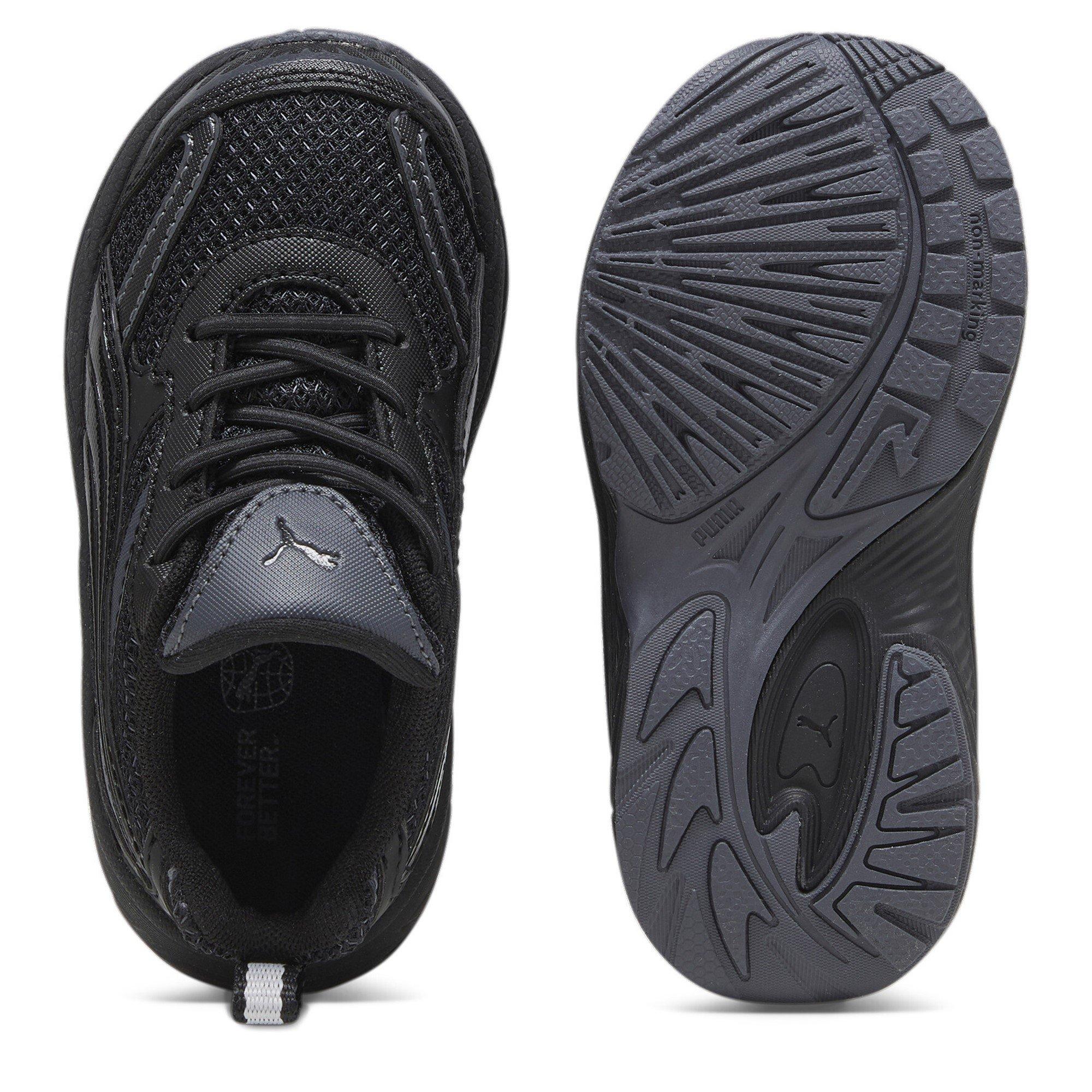 Zwart/Grijs - Puma - Kids' Morphic Base Low-Top Trainers - 3