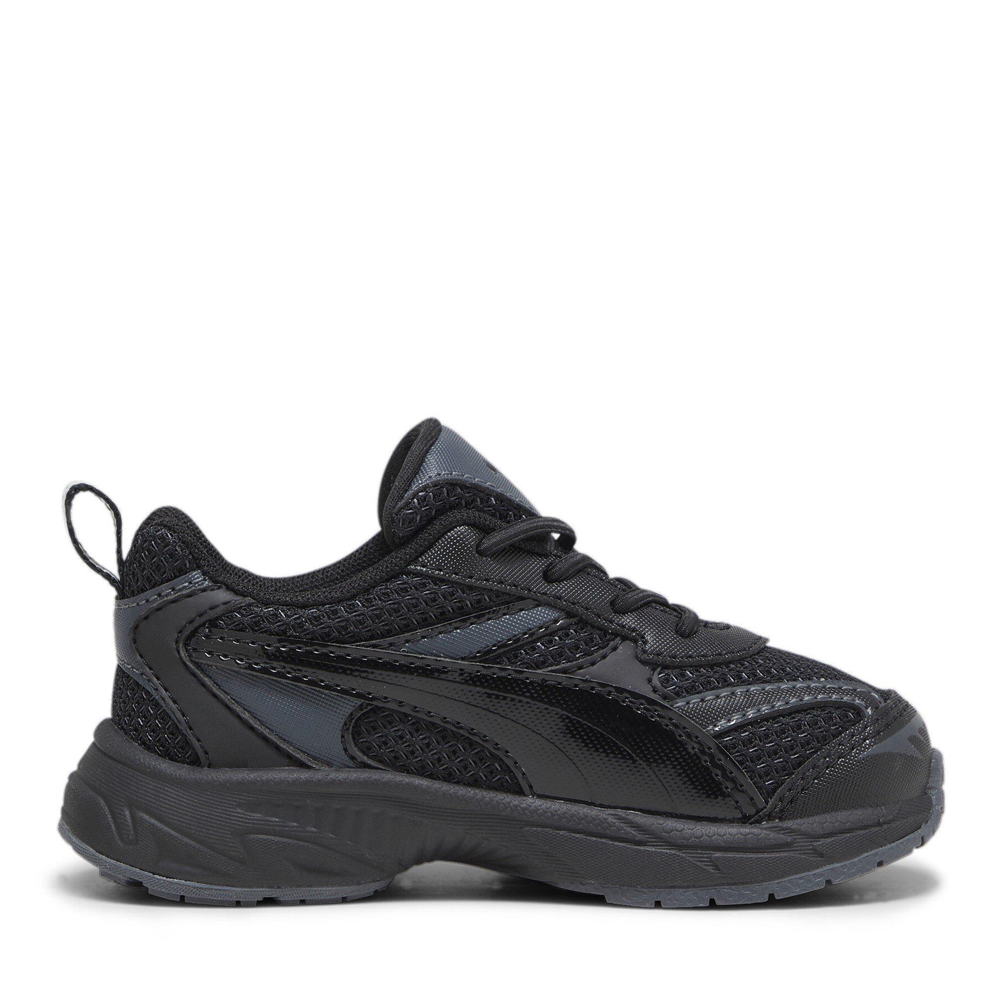 Zwart/Grijs - Puma - Kids' Morphic Base Low-Top Trainers - 4