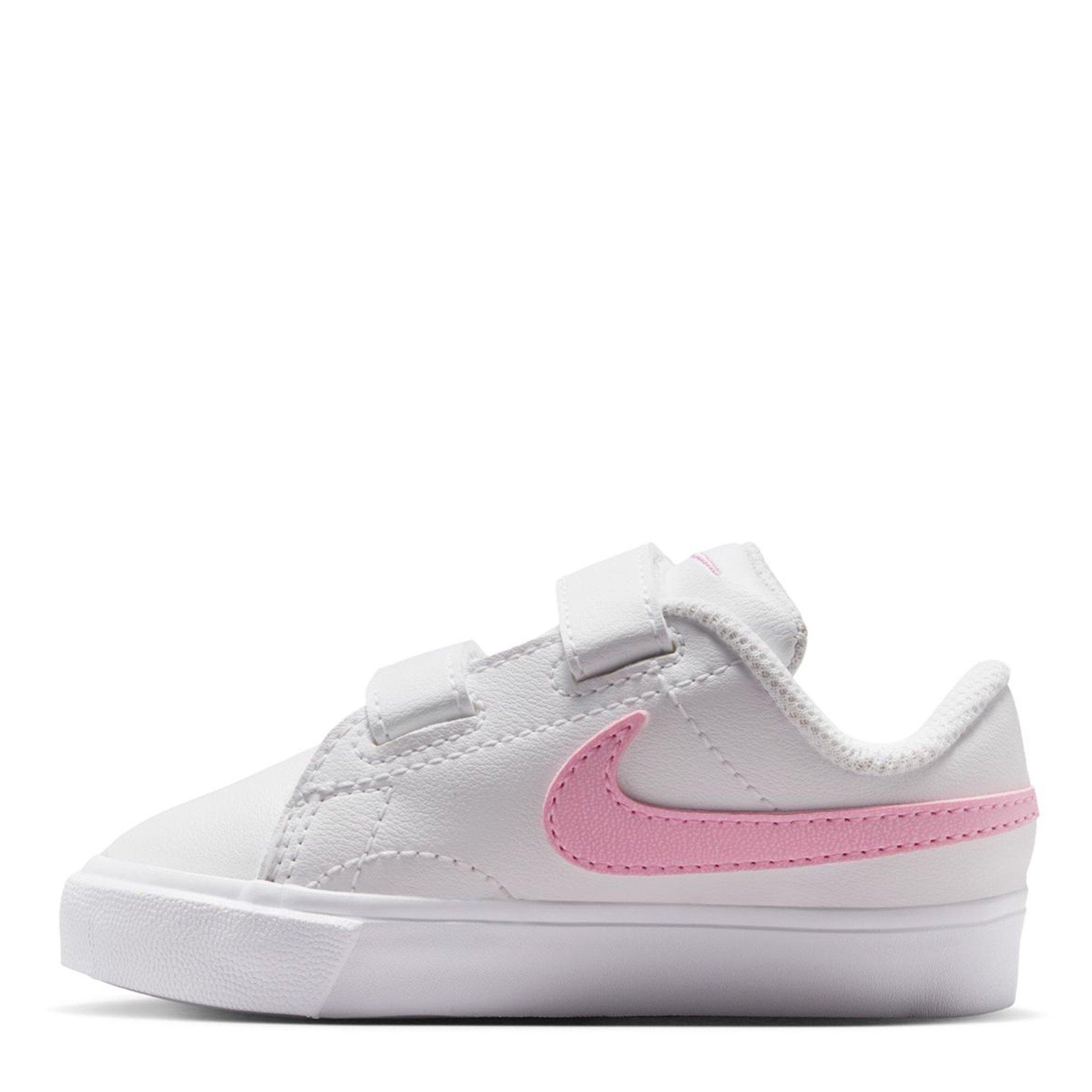 White/Pink Rise - Nike - Kids' Tennis Essen Low-Top Trainers - 2