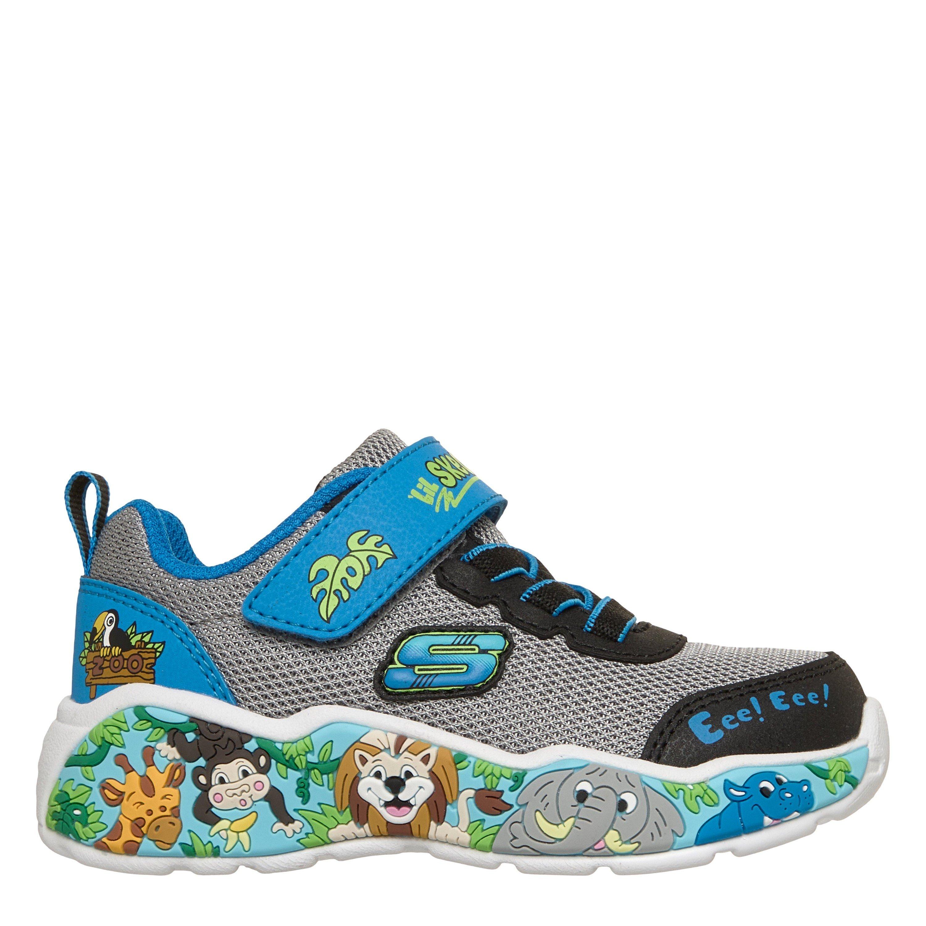 Skechers  Kids' Casual Low-Top Trainers - Grey/ - C9 (26)