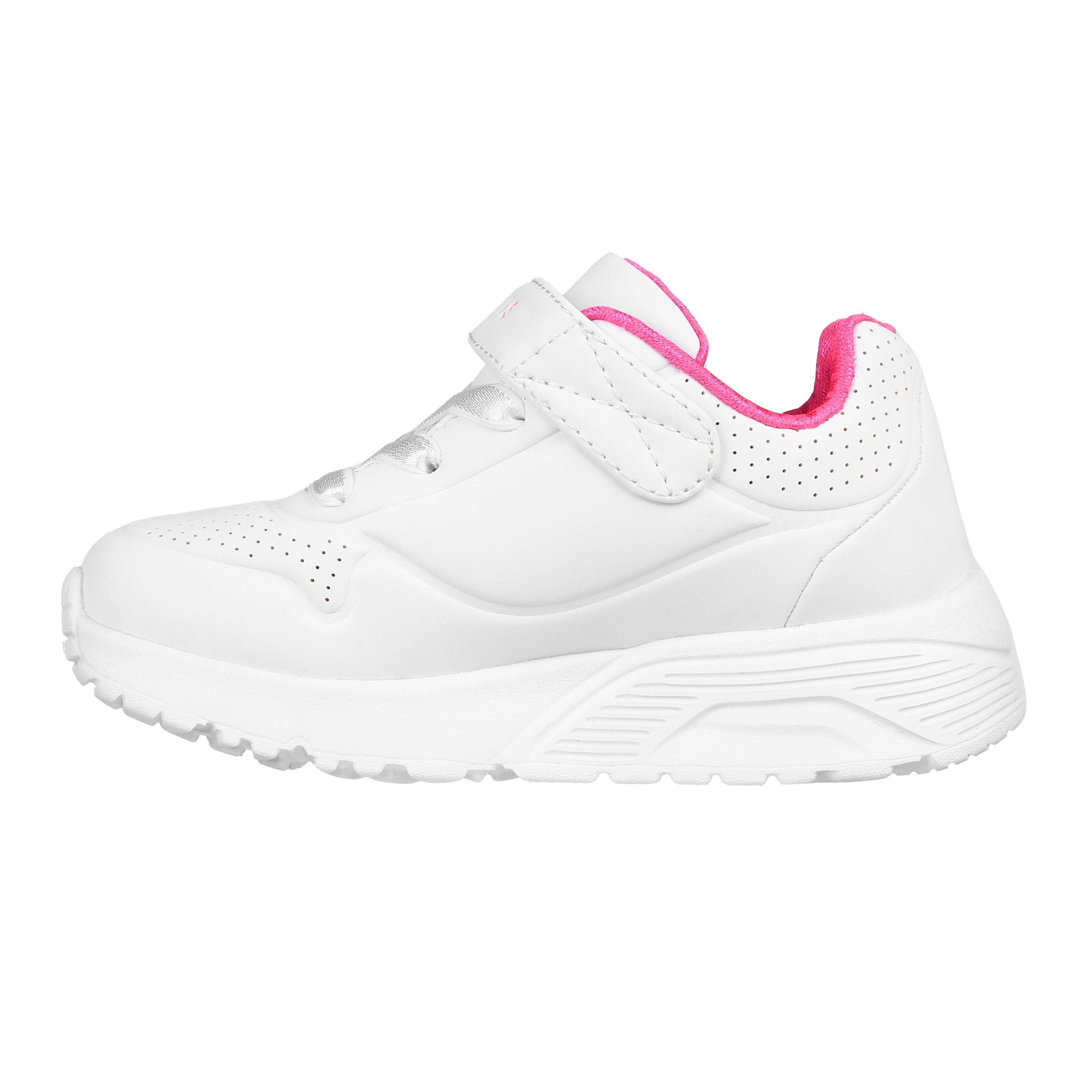 Pink/Weiß - Skechers - Gore & Strap Fashion Embossed Sneak Low-Top Trainers Girls - 2