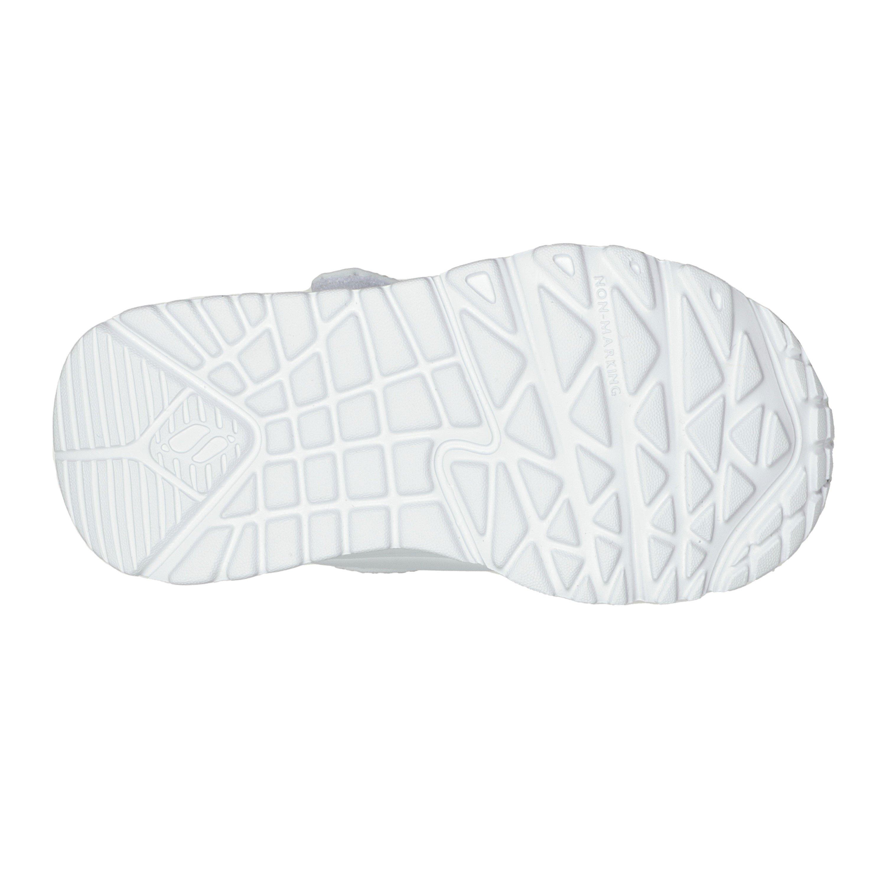 Pink/Weiß - Skechers - Gore & Strap Fashion Embossed Sneak Low-Top Trainers Girls - 4