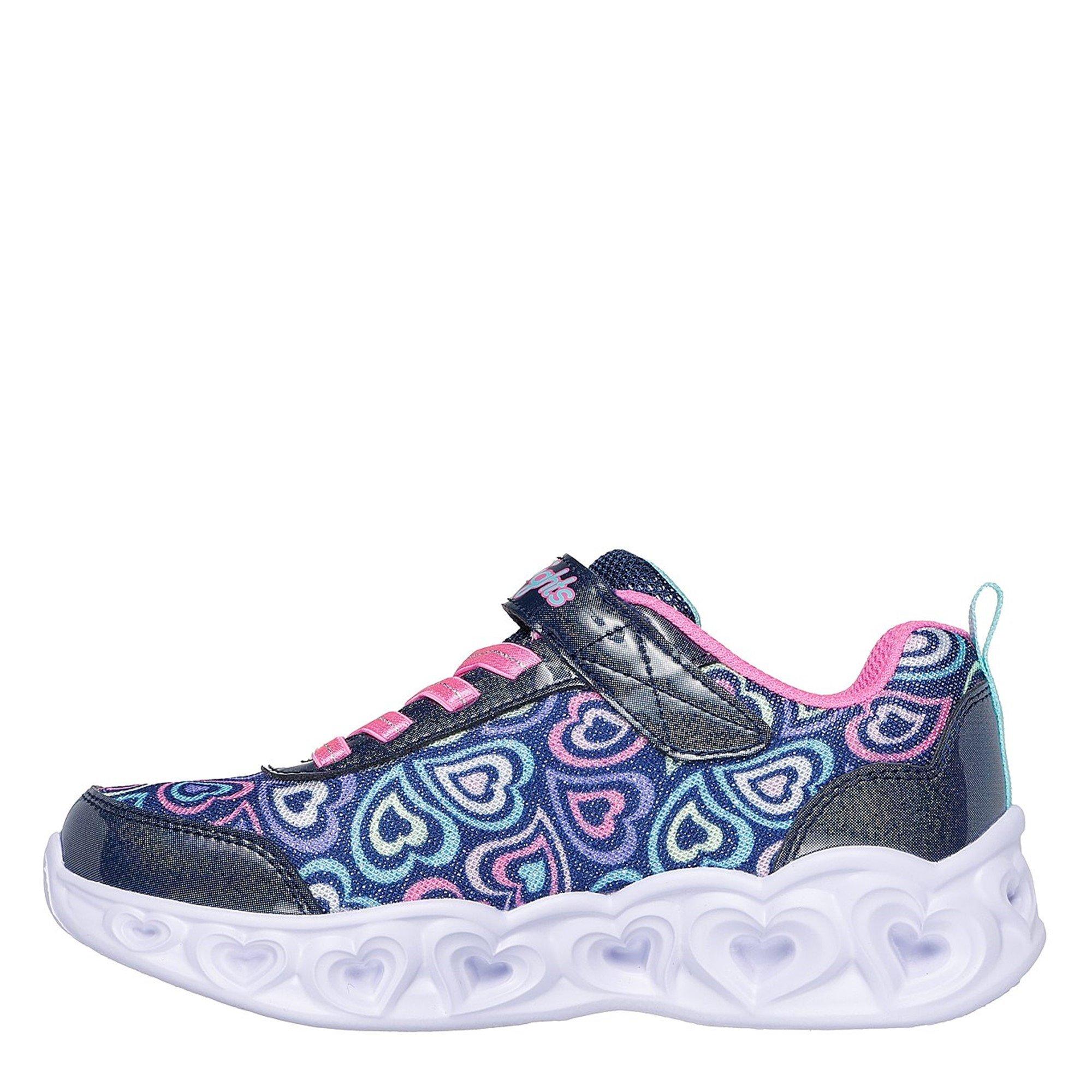 Heart Lights Tenis Skechers Con Luz Para Niño Heart Light Ch52