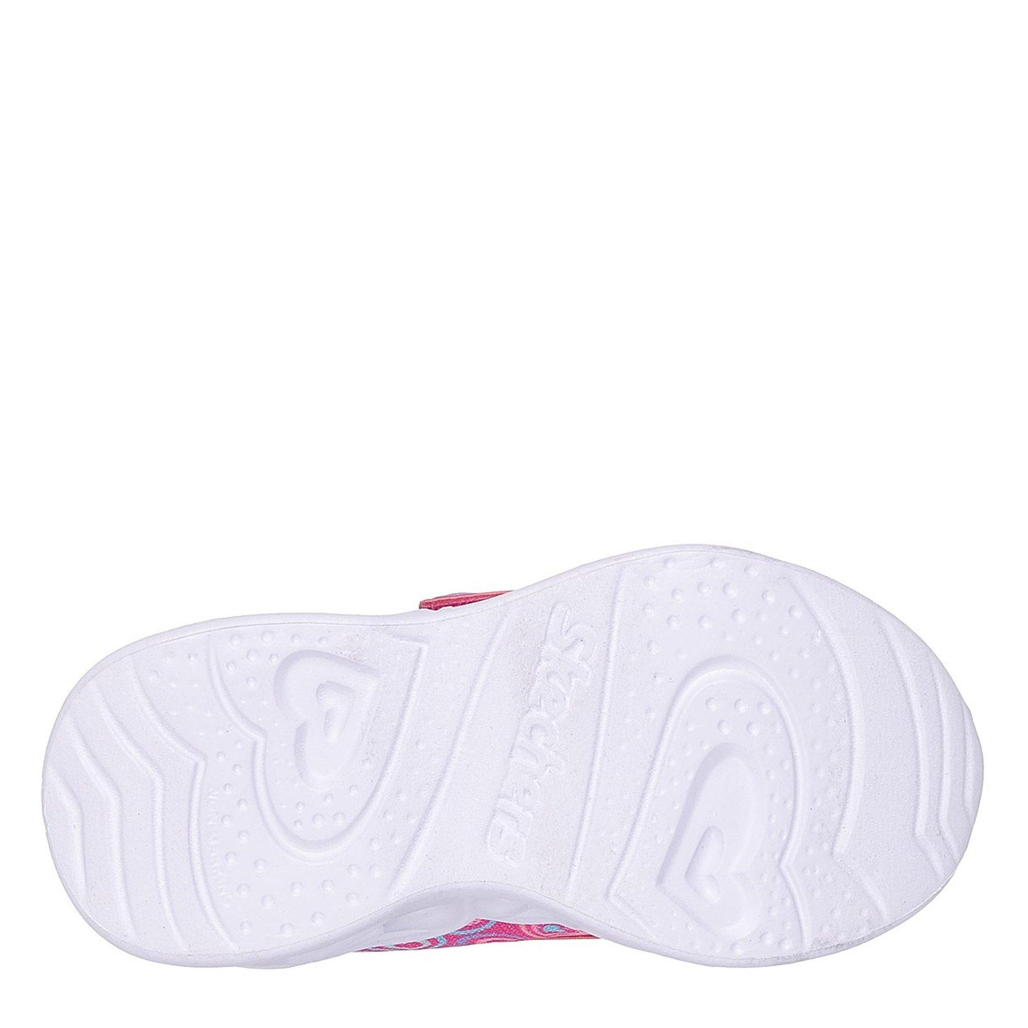 Pink - Skechers - Heart Lights - Boogie Land Light Up Trainers Girls - 4