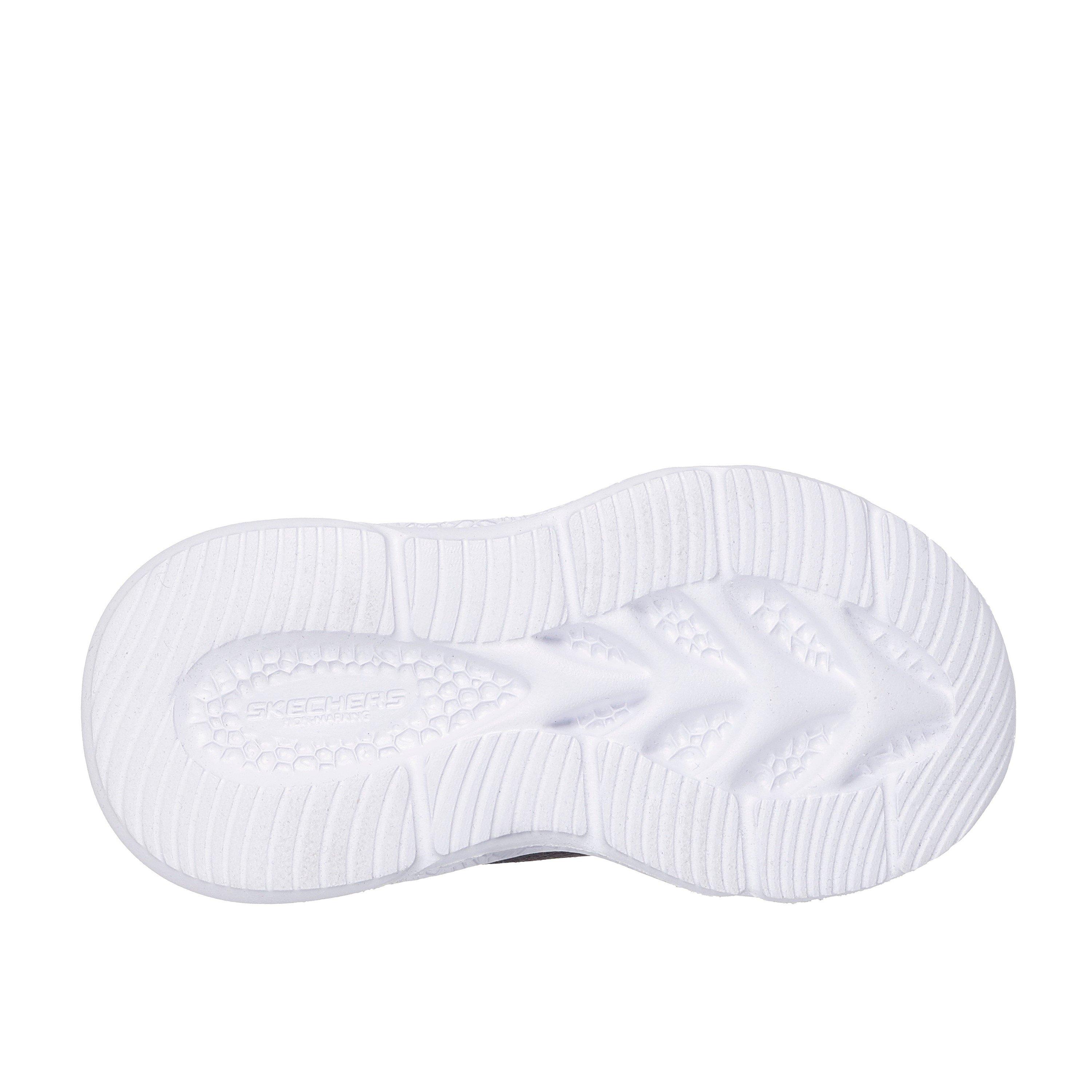 Grigio/Arancione - Skechers - Lighted Gore & Strap Sneaker W Mult Light Up Trainers Boys - 4