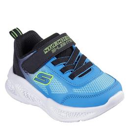 Skechers Lighted Gore & Strap Sneaker W Mult Light Up Trainers Boys