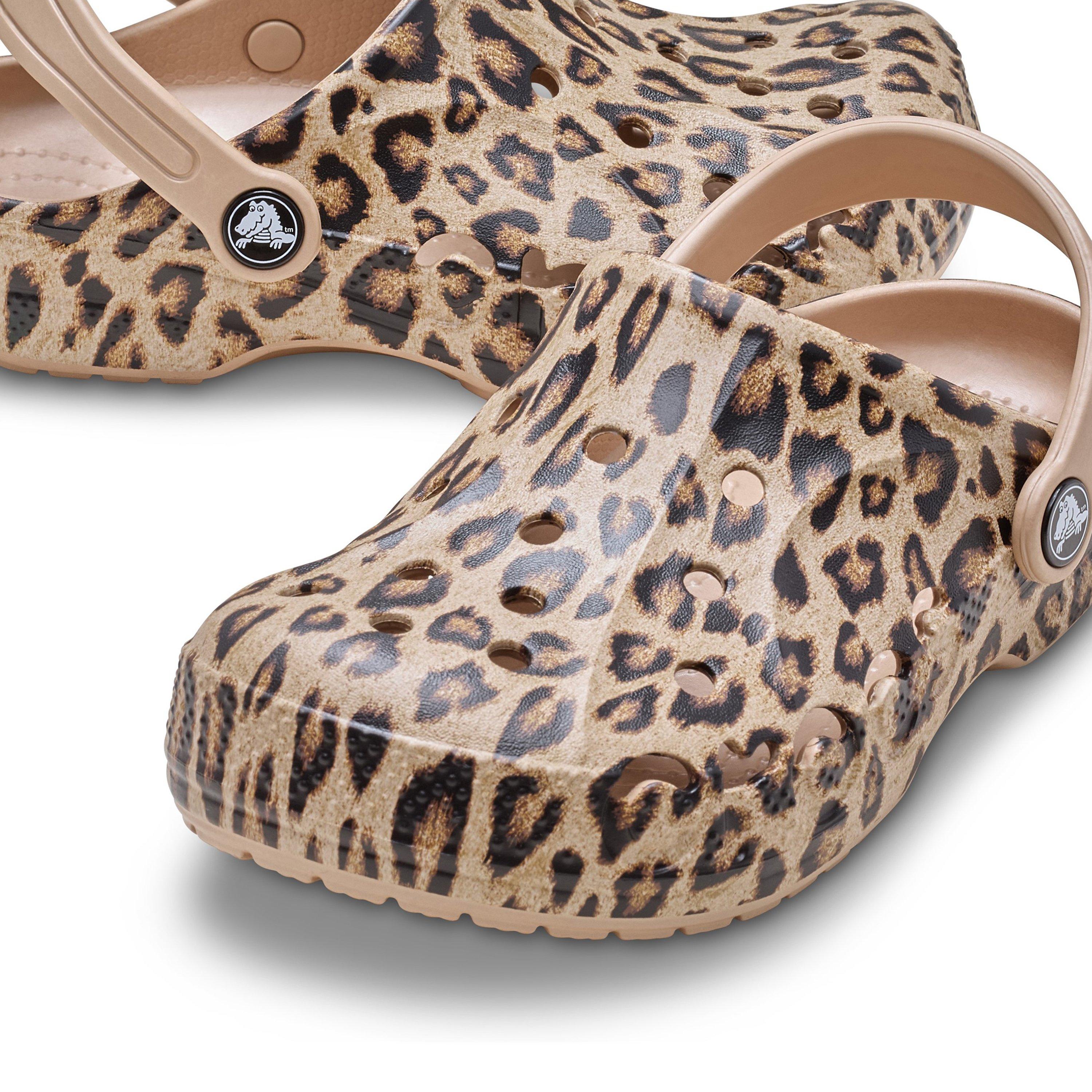 Leopard - Crocs - Kids' Baya Clogs - 3