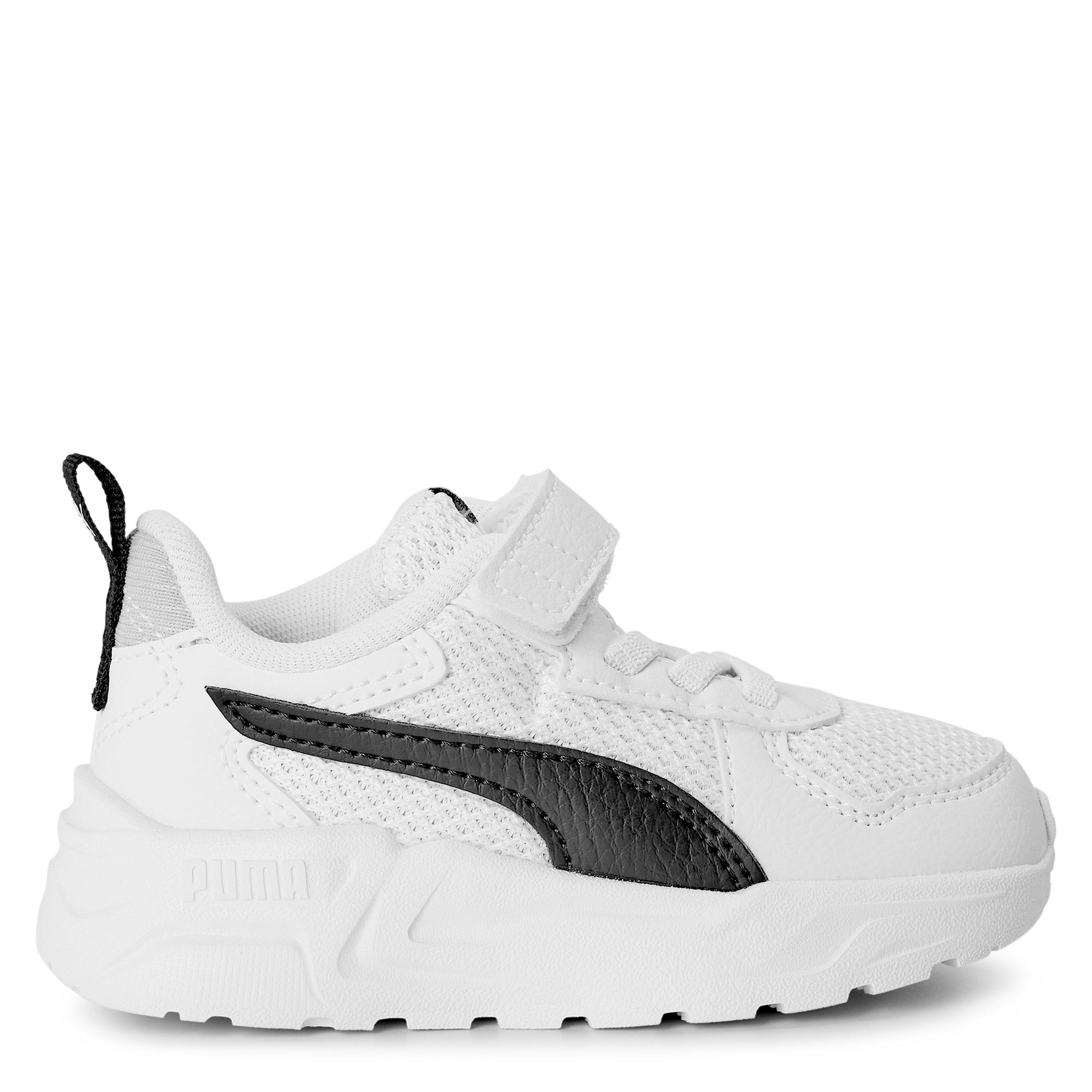 WhtBlkCoolLtGry - Puma - Unisex Kids' Trinity Lite Ac+ Low-Top Trainers - 1
