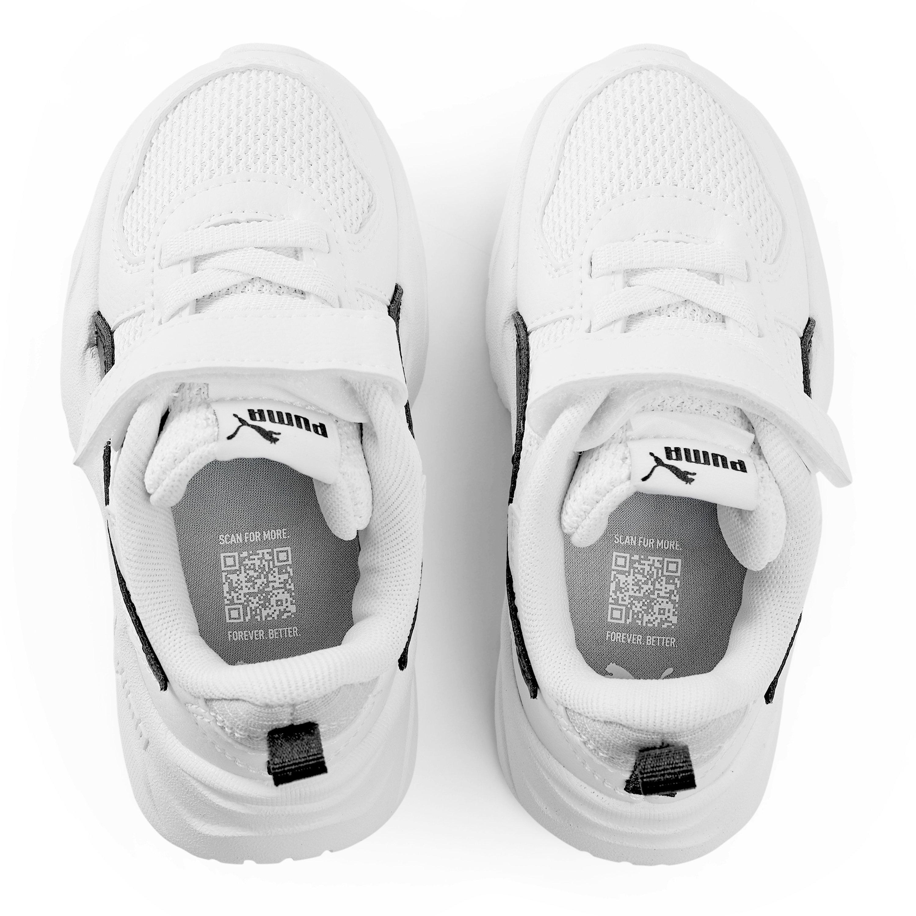 WhtBlkCoolLtGry - Puma - Unisex Kids' Trinity Lite Ac+ Low-Top Trainers - 4