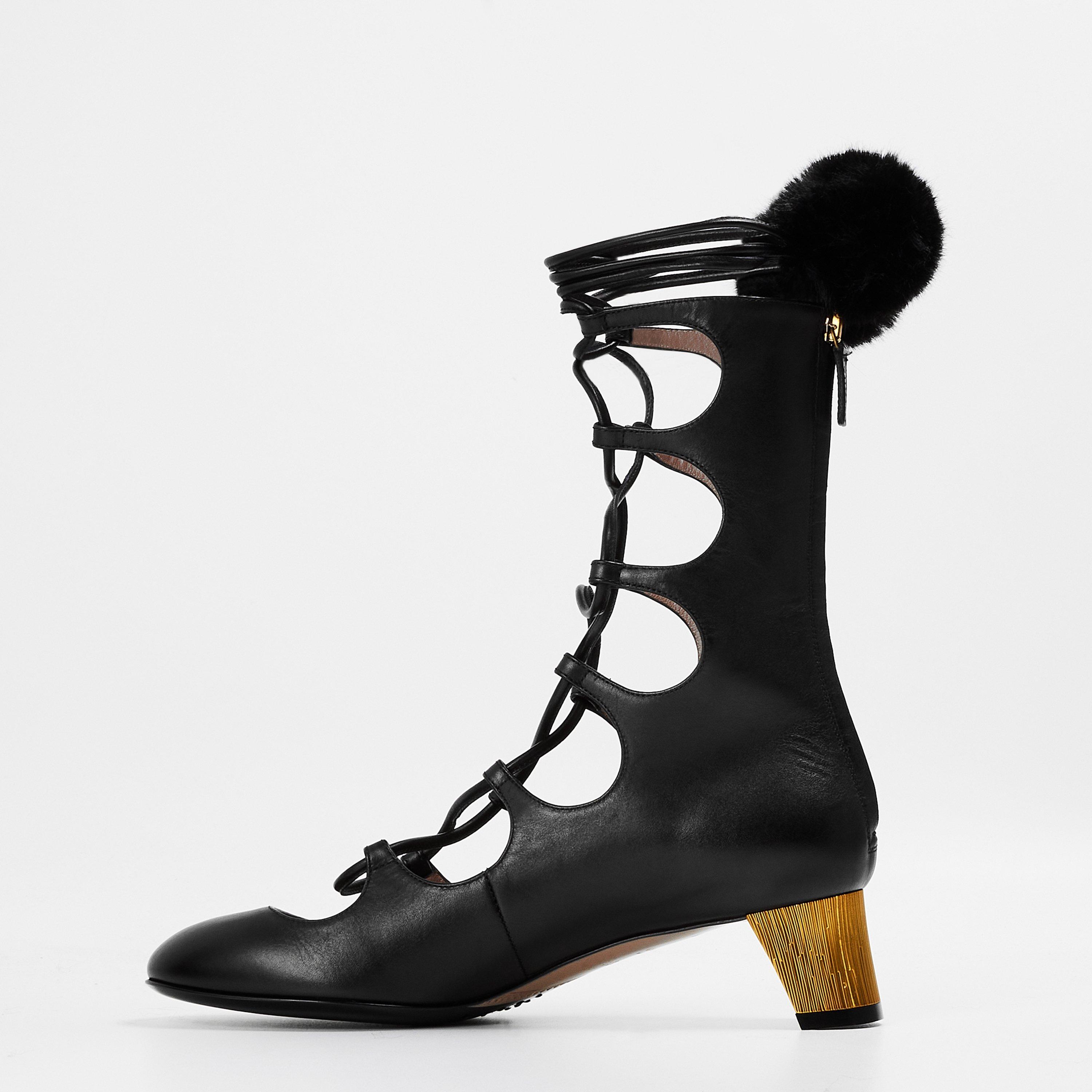 Black - Gucci - Kids' Heeled Ankle Boots - 2