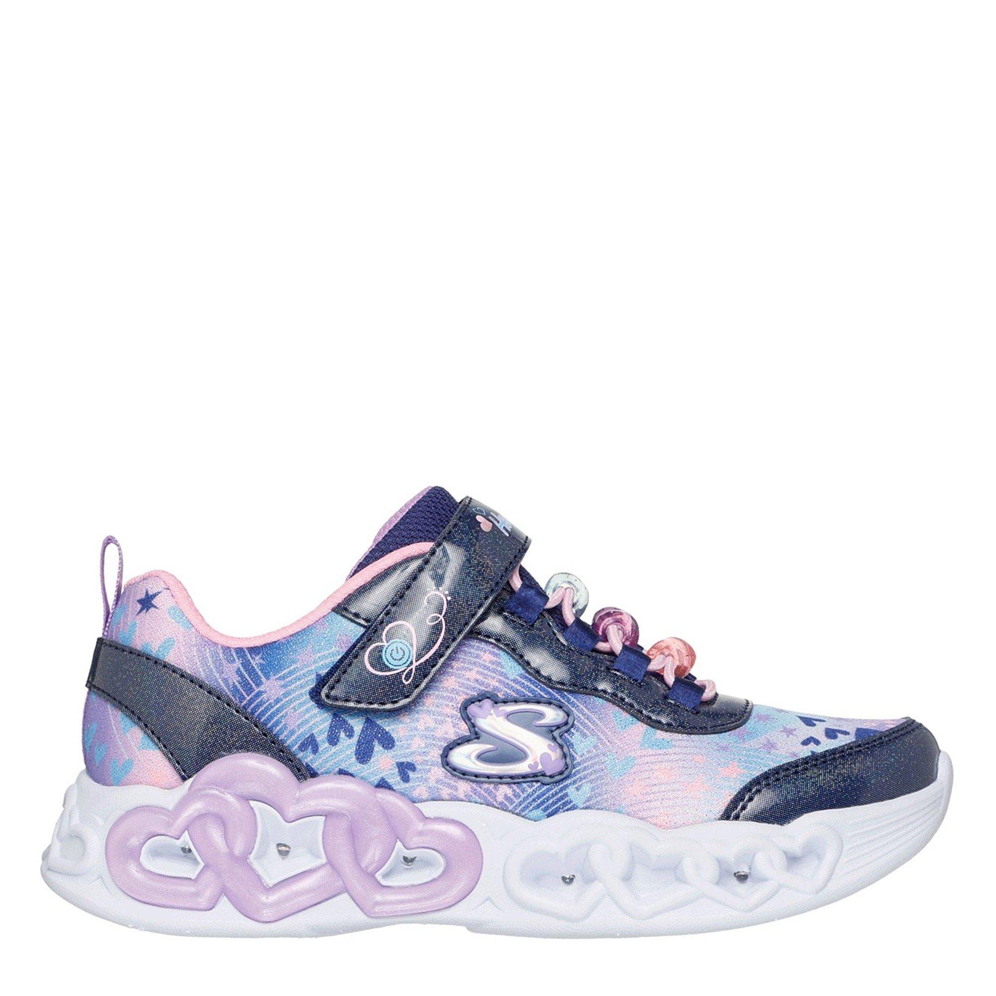 Skechers Girls Kids' Casual Low-Top Trainers - Navy/ - 1 (33.5)