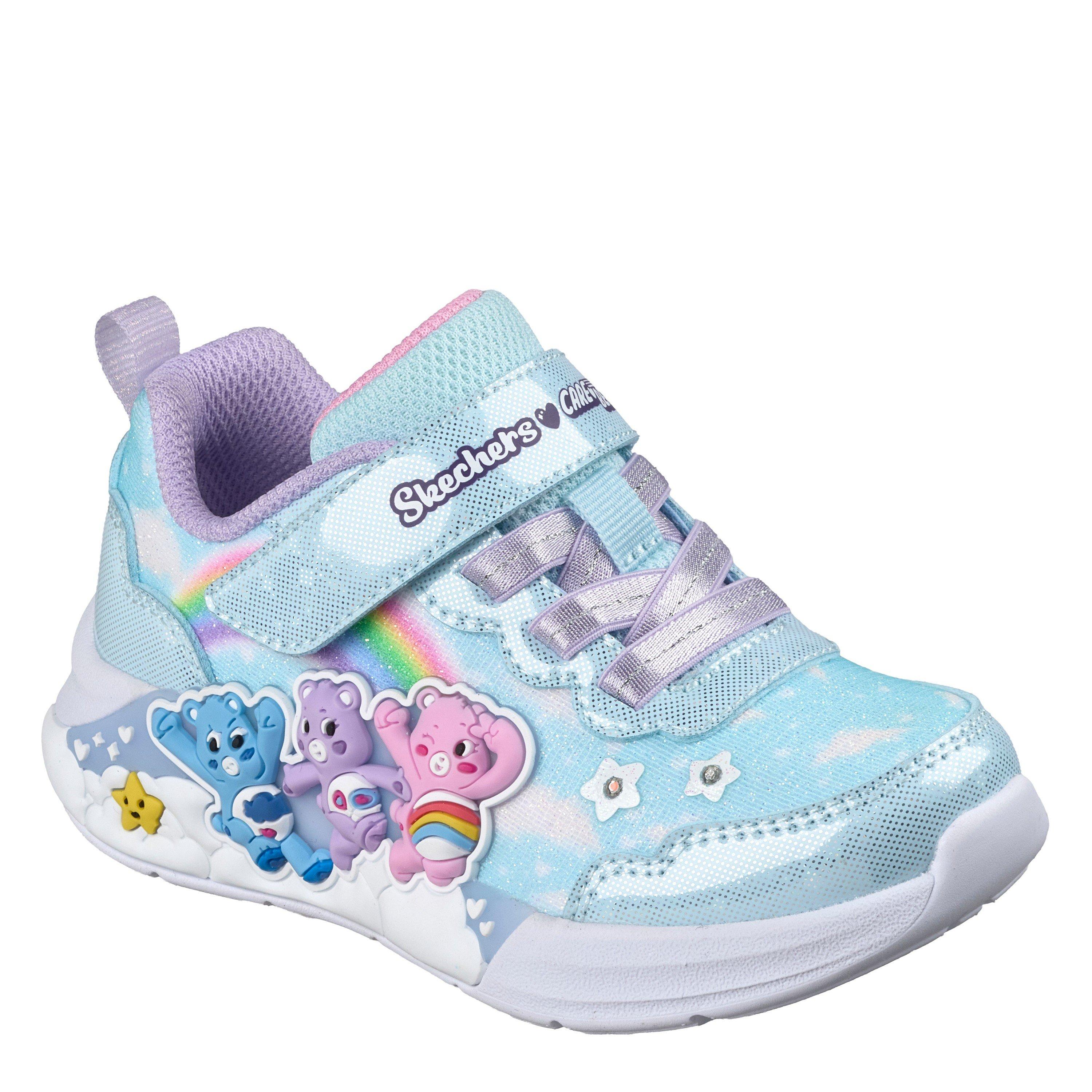 Blauw/Multi - Skechers - Kids' Lil Snugs Low-Top Trainers - 3