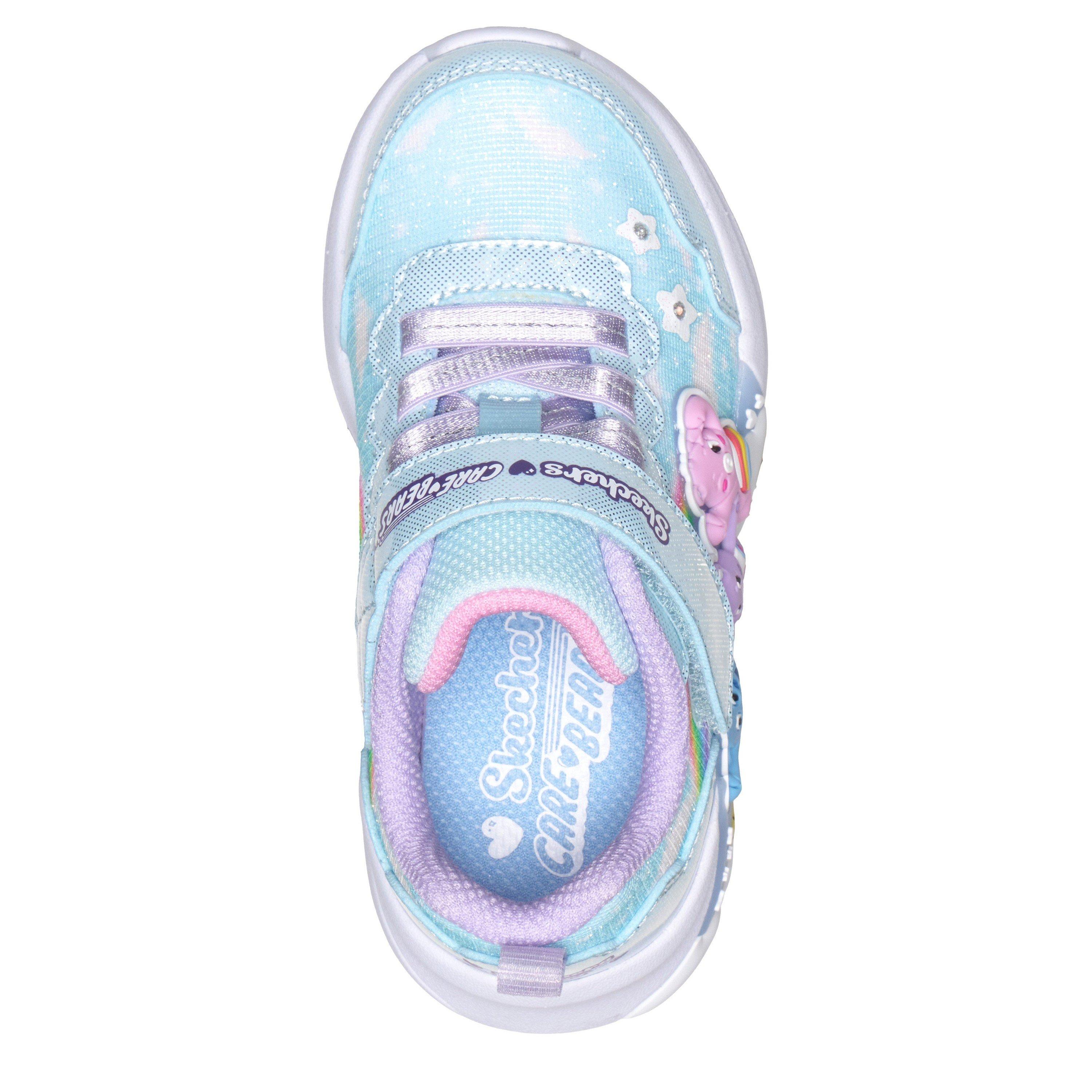 Blauw/Multi - Skechers - Kids' Lil Snugs Low-Top Trainers - 4
