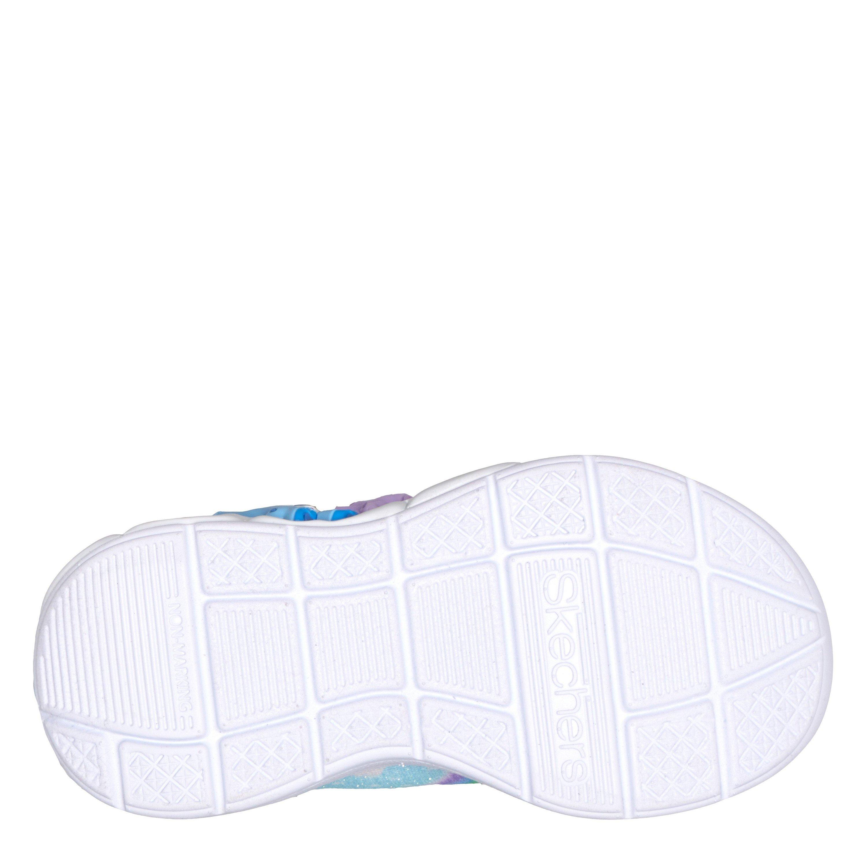Blauw/Multi - Skechers - Kids' Lil Snugs Low-Top Trainers - 5