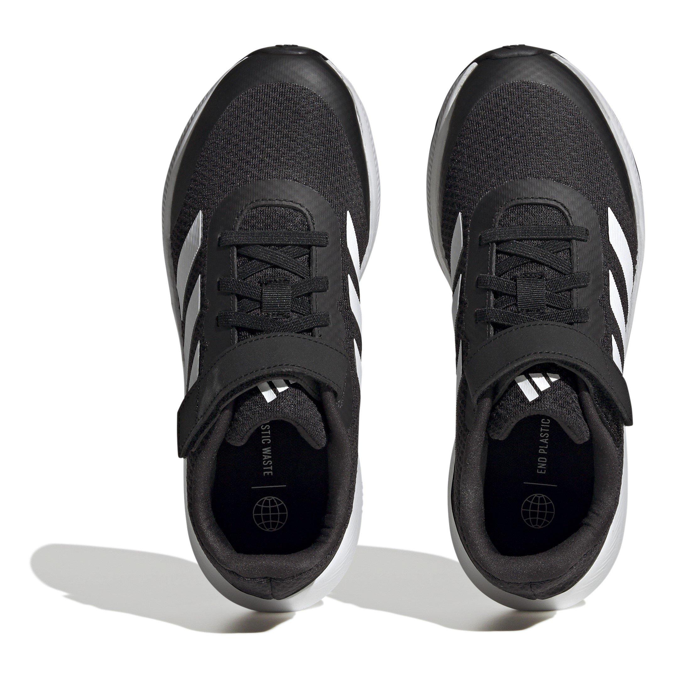 Noir/Blanc - adidas - Run Falcon 3 Childrens Boys Running Shoes - 5