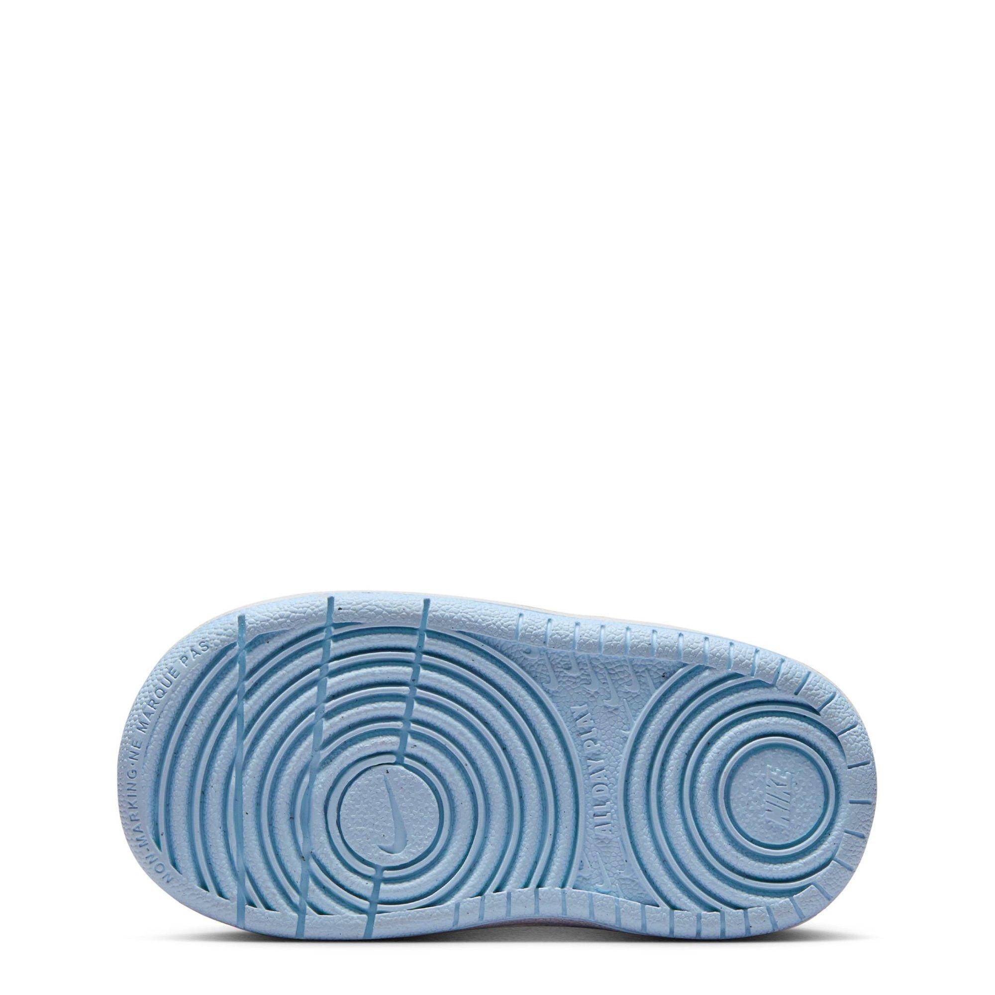 Pearl/Blue - Nike - Court Borough Recraft Infant Shoes - 3