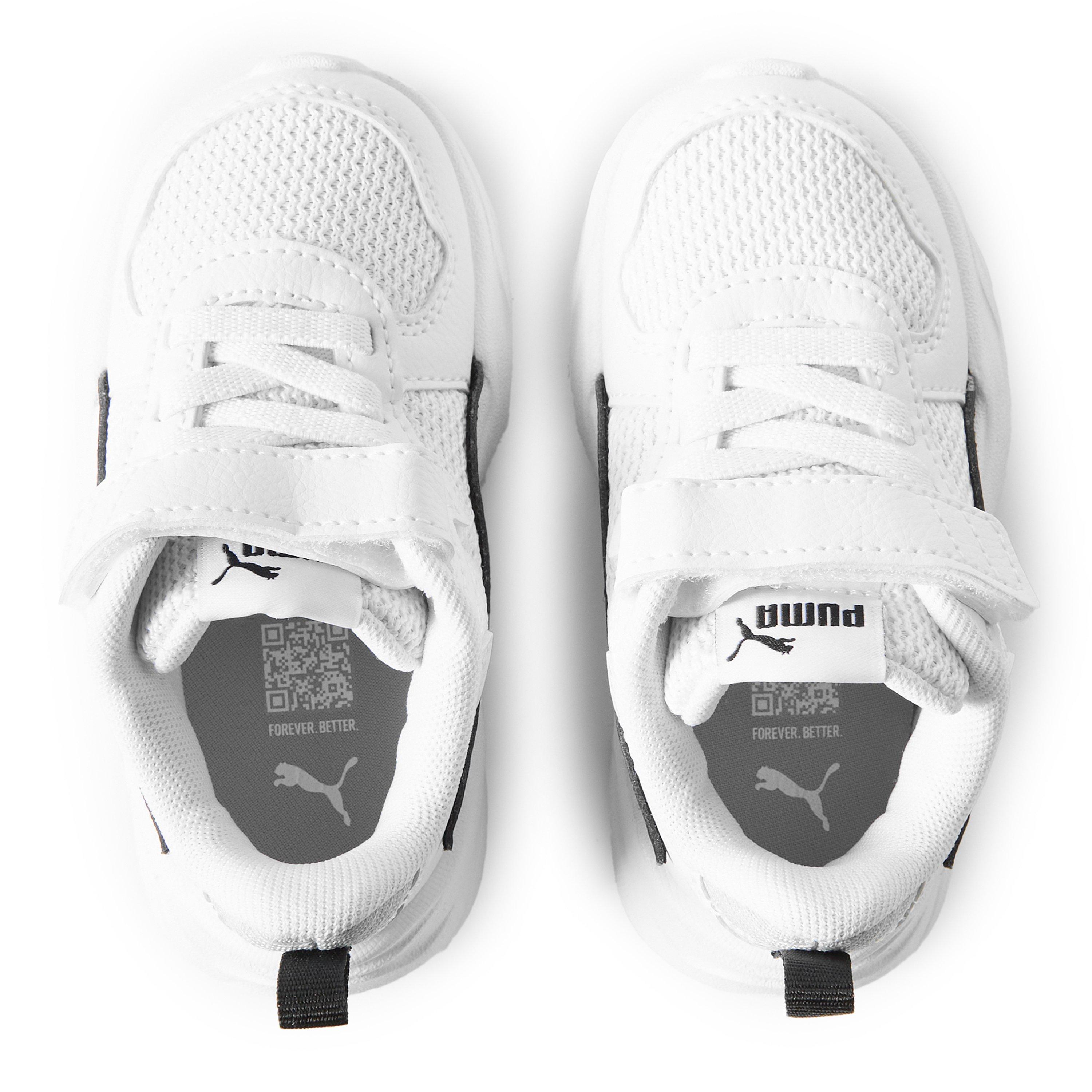 WhtBlkCoolLtGry - Puma - Unisex Kids' Trinity Lite Ac+ Low-Top Trainers - 4