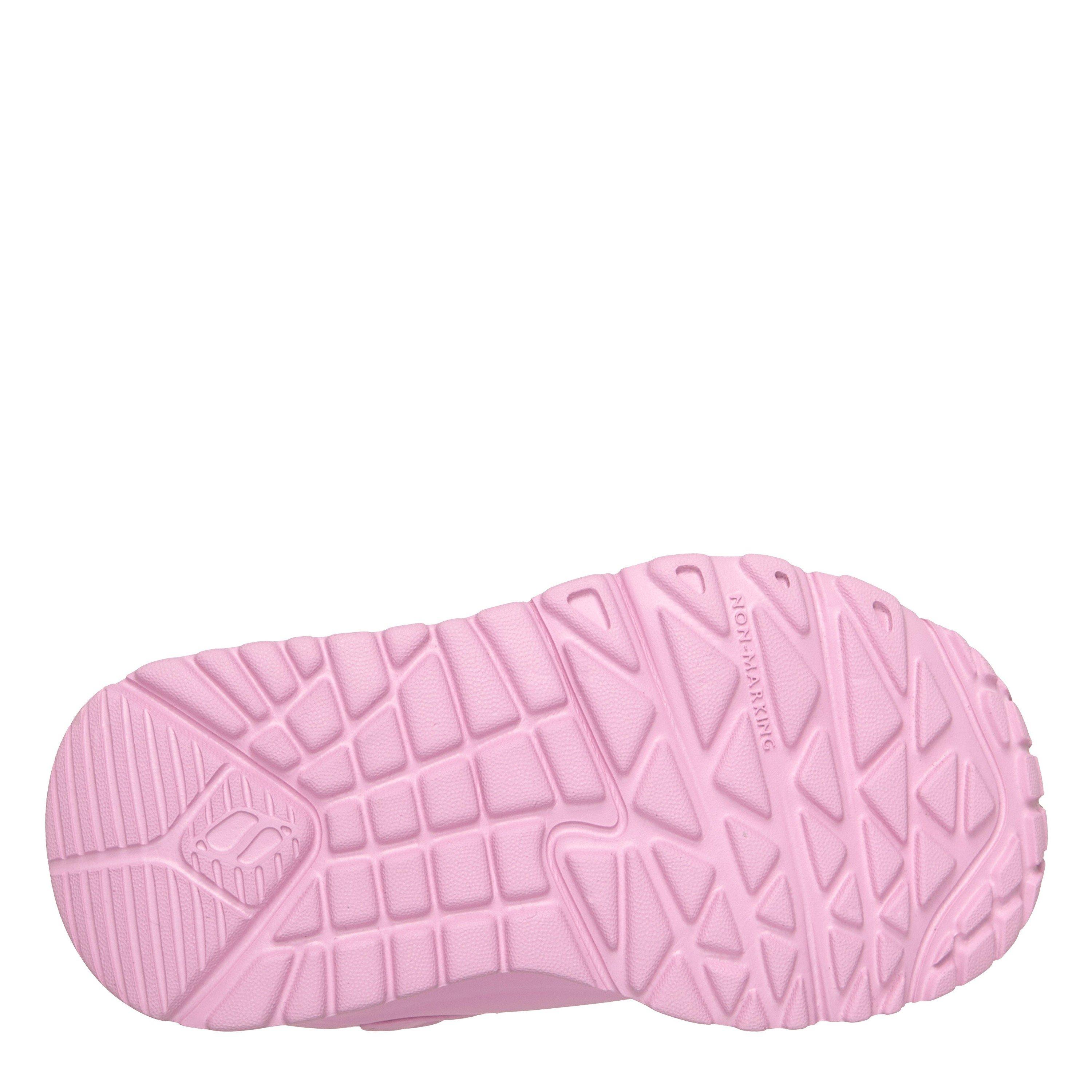 Pink/Multi - Skechers - Kids' Uno Lite Low-Top Trainers - 5
