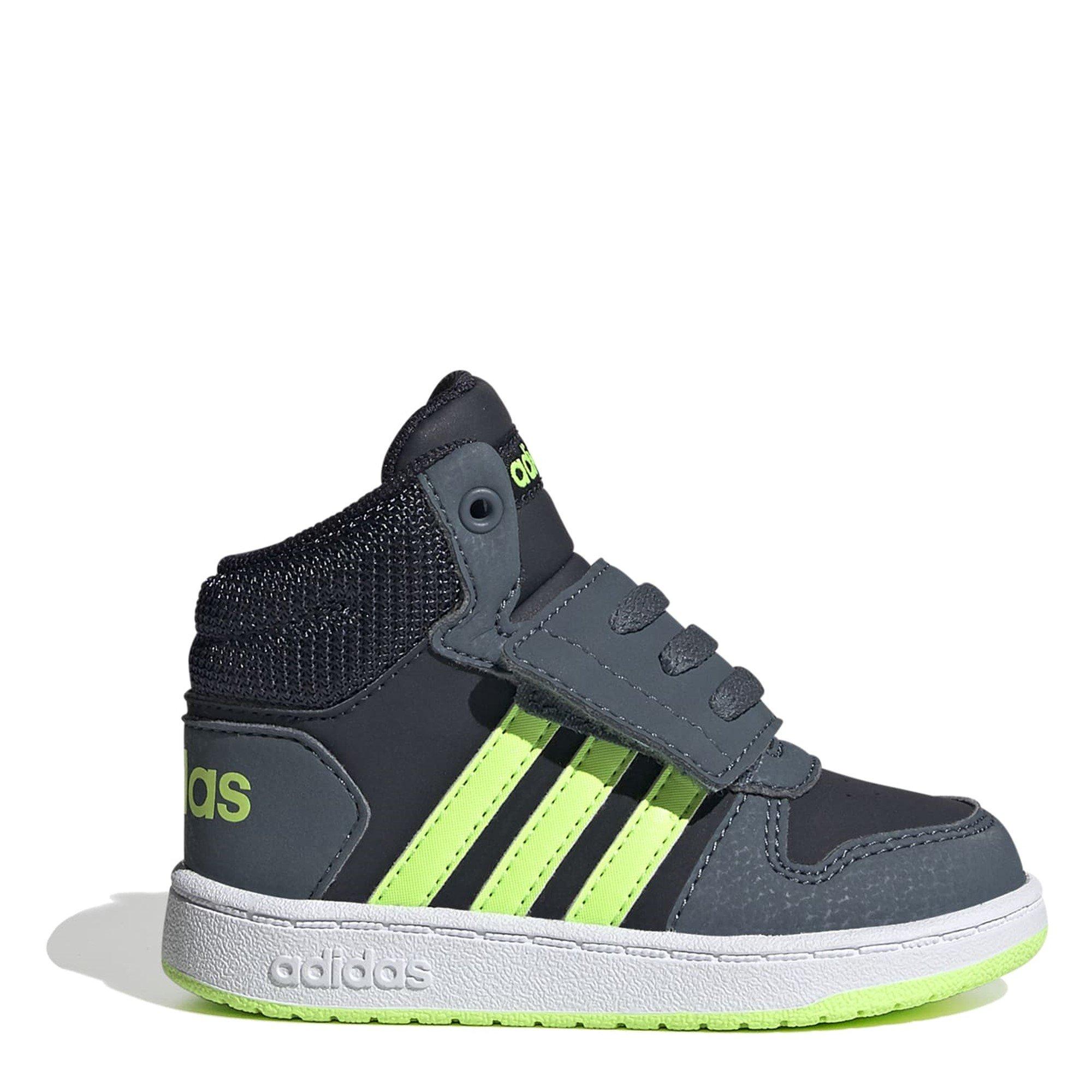 Adidas  Infant Kids' High-Top Trainers - Navy - C3 (19.5)