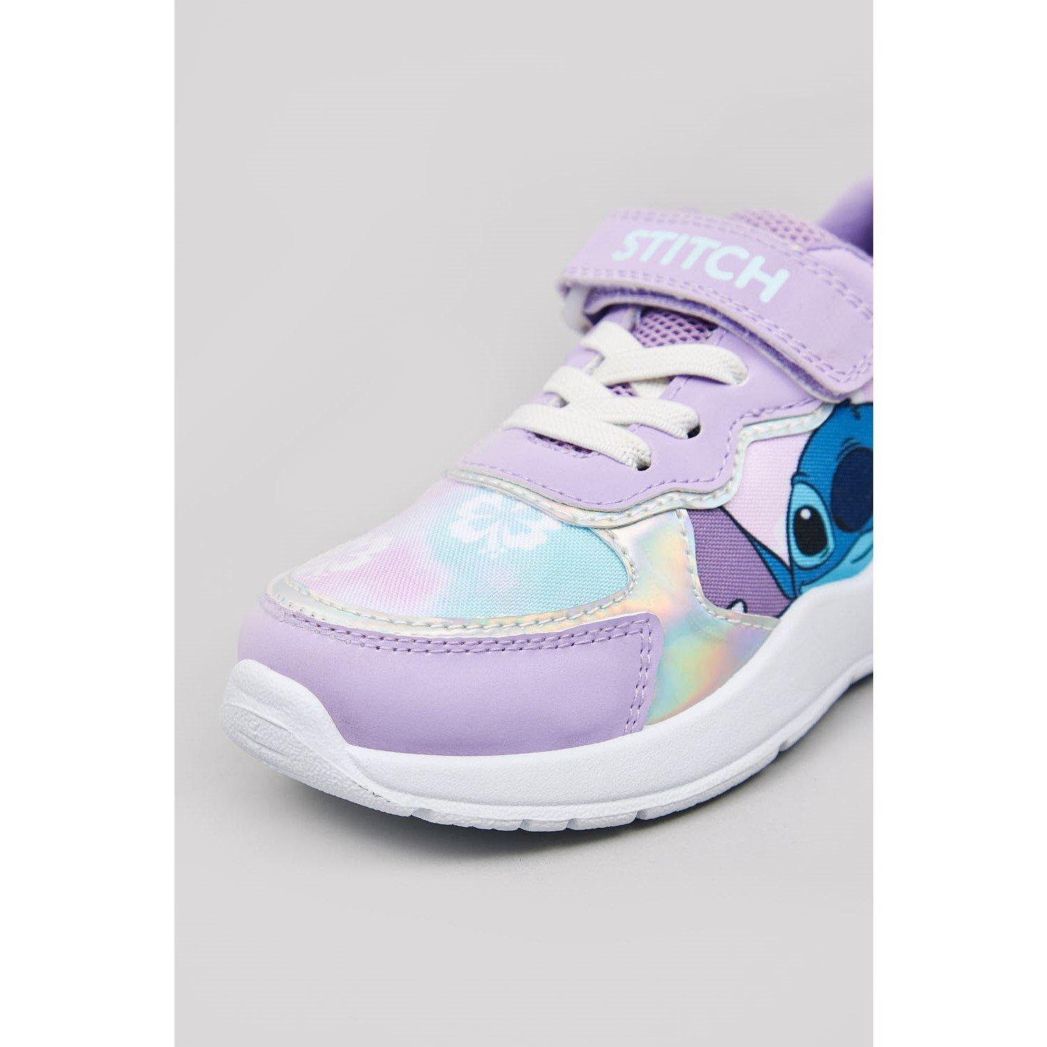 Bijelo/Ljubičasto - Disney Stitch - Low Trainers Childrens - 3