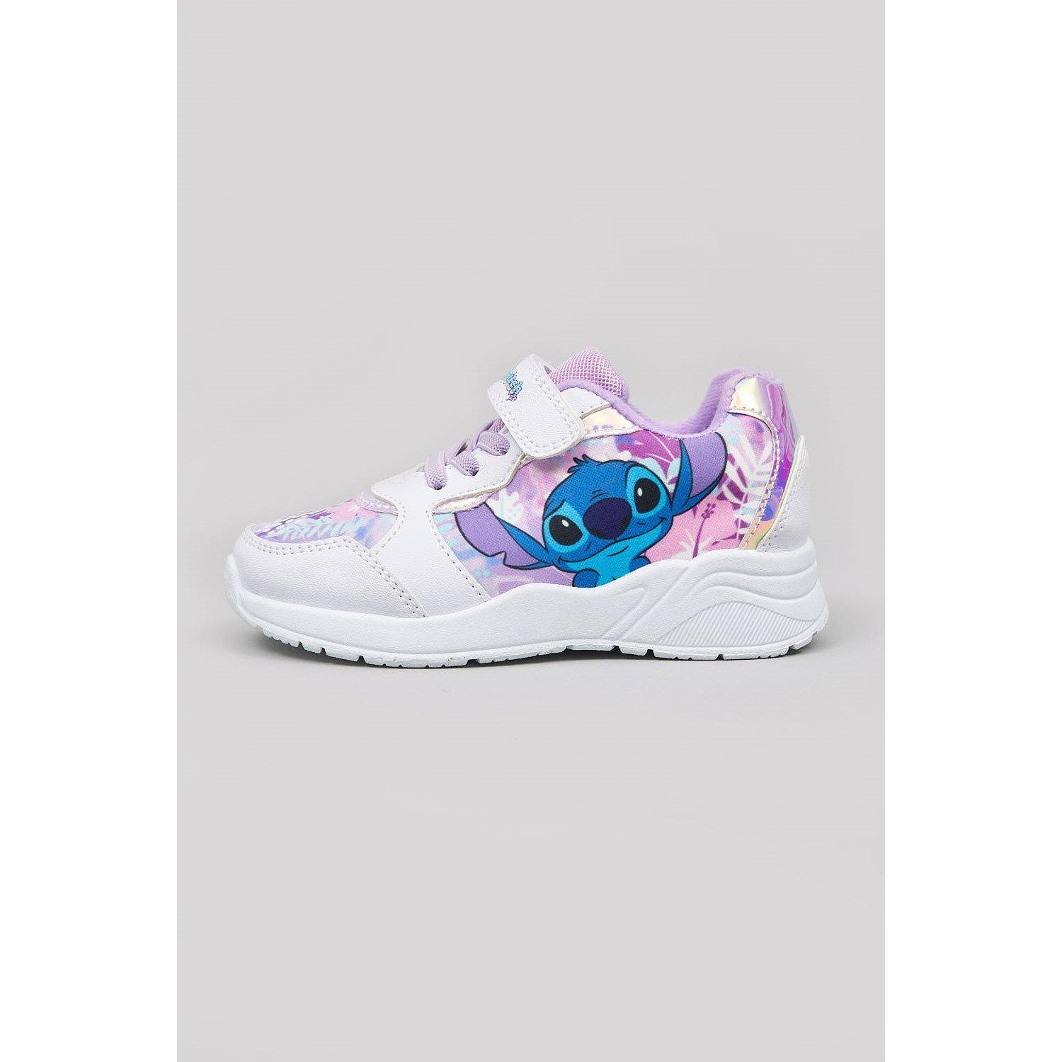 Bijelo/Ljubičasto - Disney Stitch - Low Trainers Childrens - 5