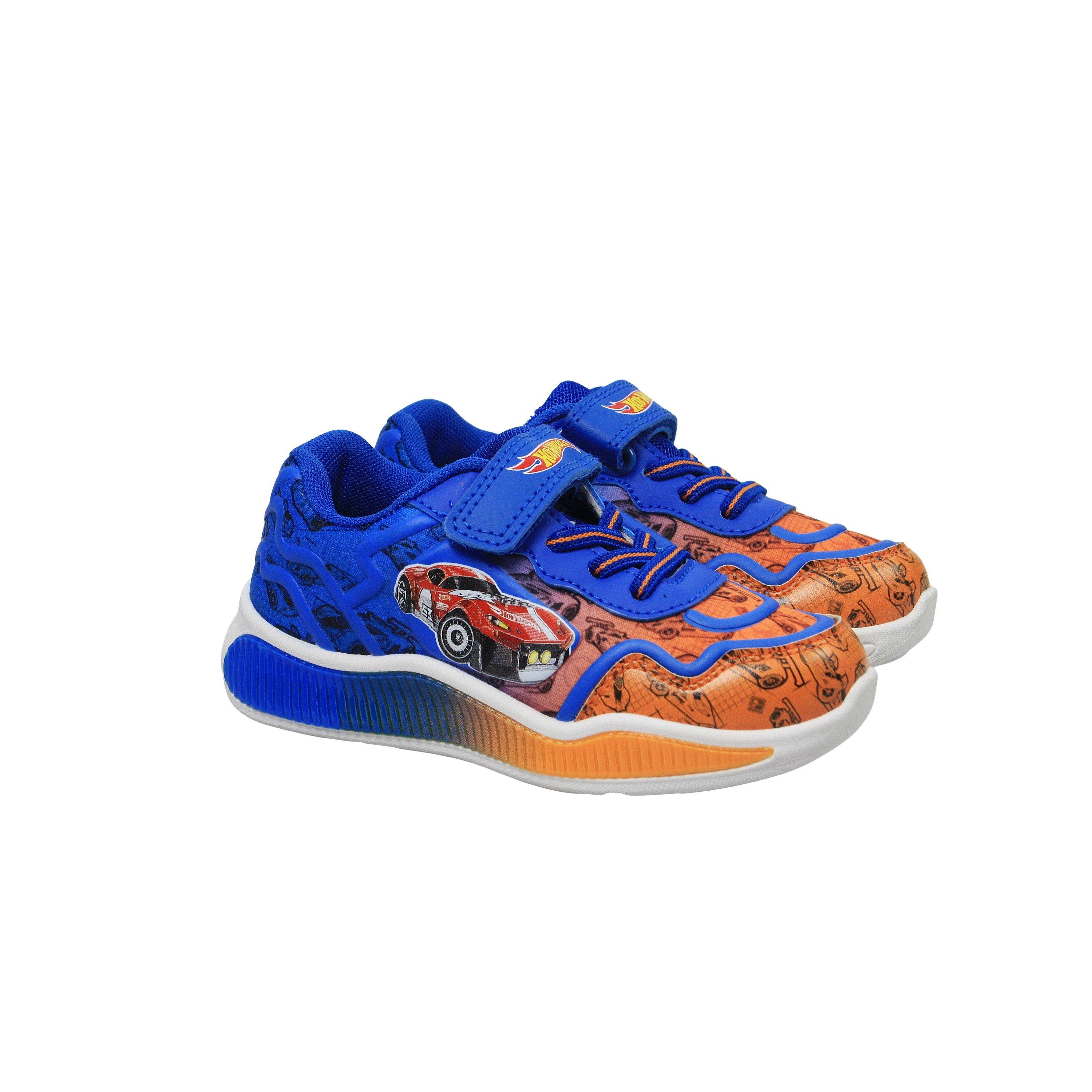 Bleu - Hot Wheels - Low Trainers Childrens - 3