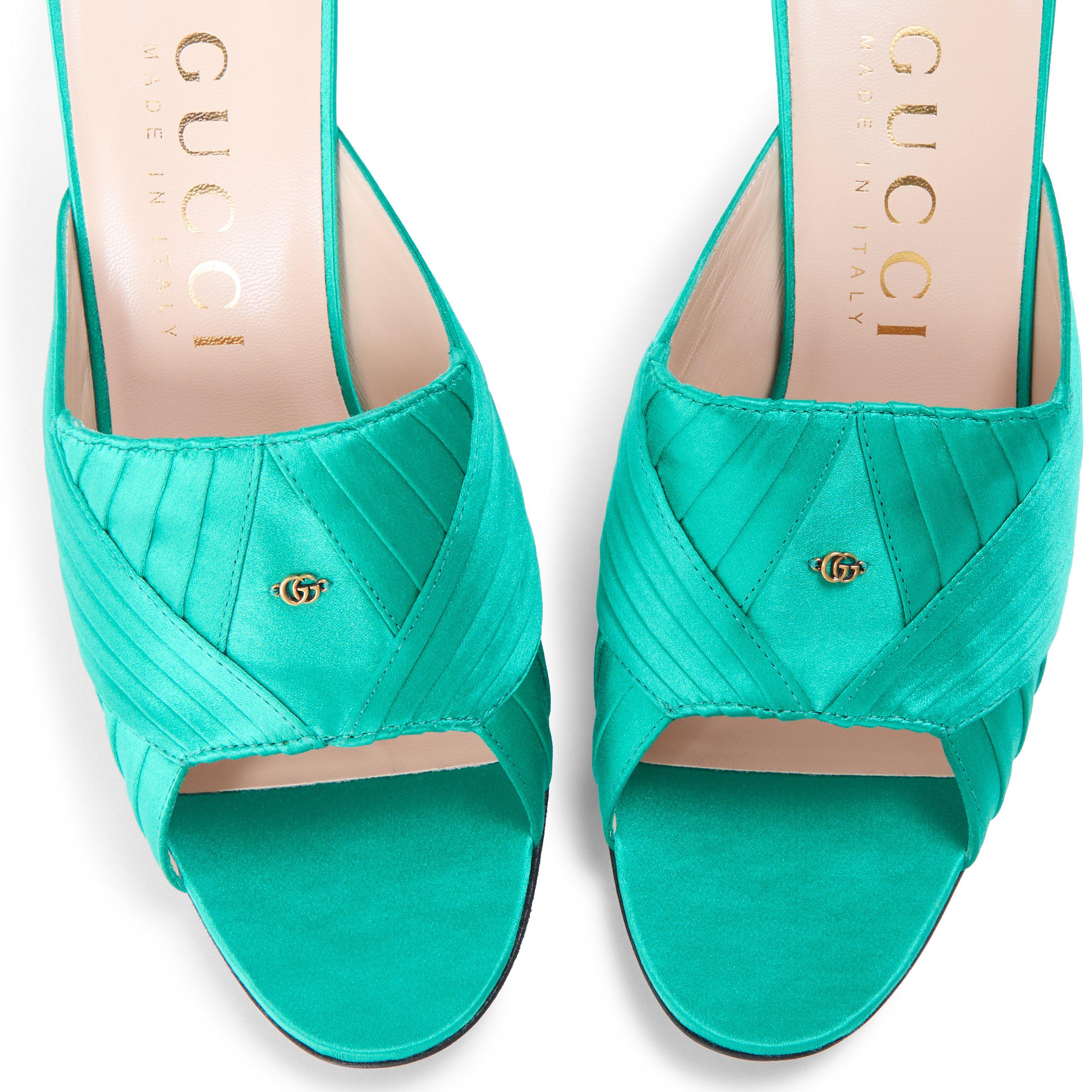 Jade - Gucci - Kids' Slide Heeled Sandals - 3