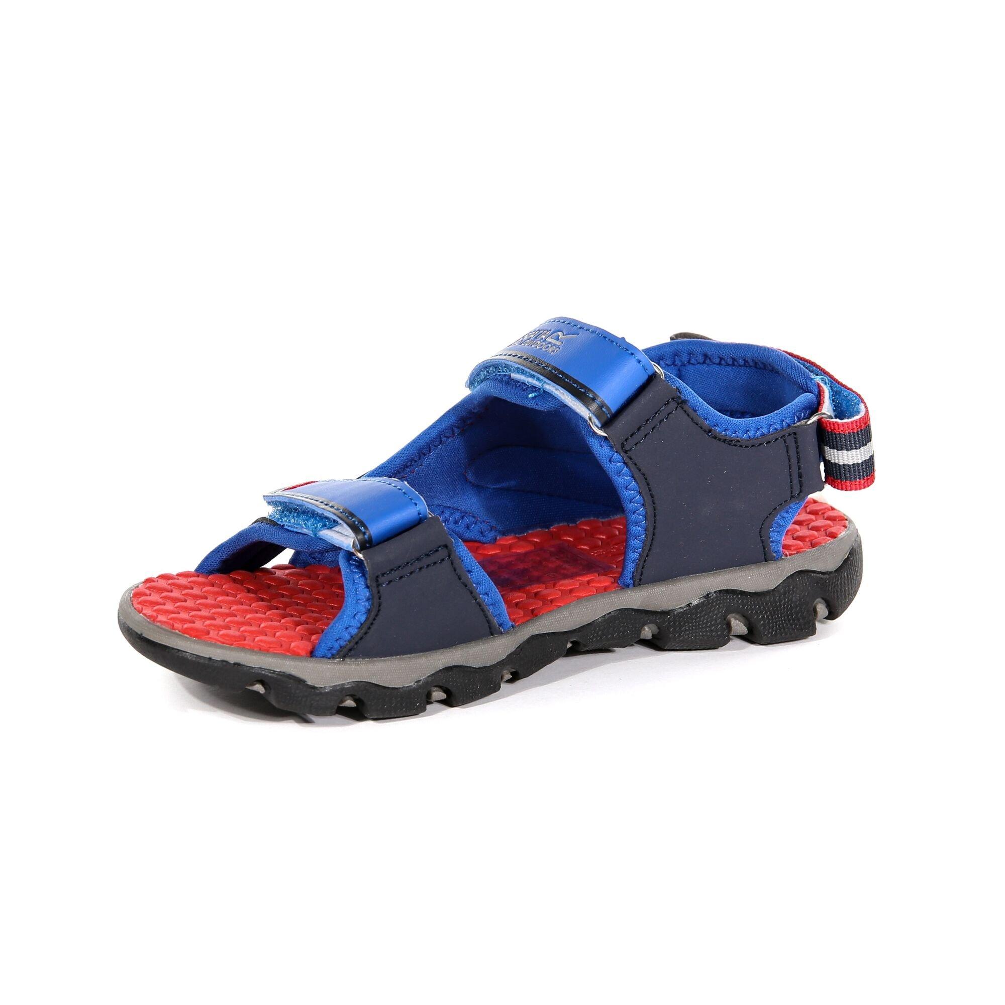 Oxfbl/Pepper - Regatta - Kids Kota Drift Lightweight Walking Sandals - 4