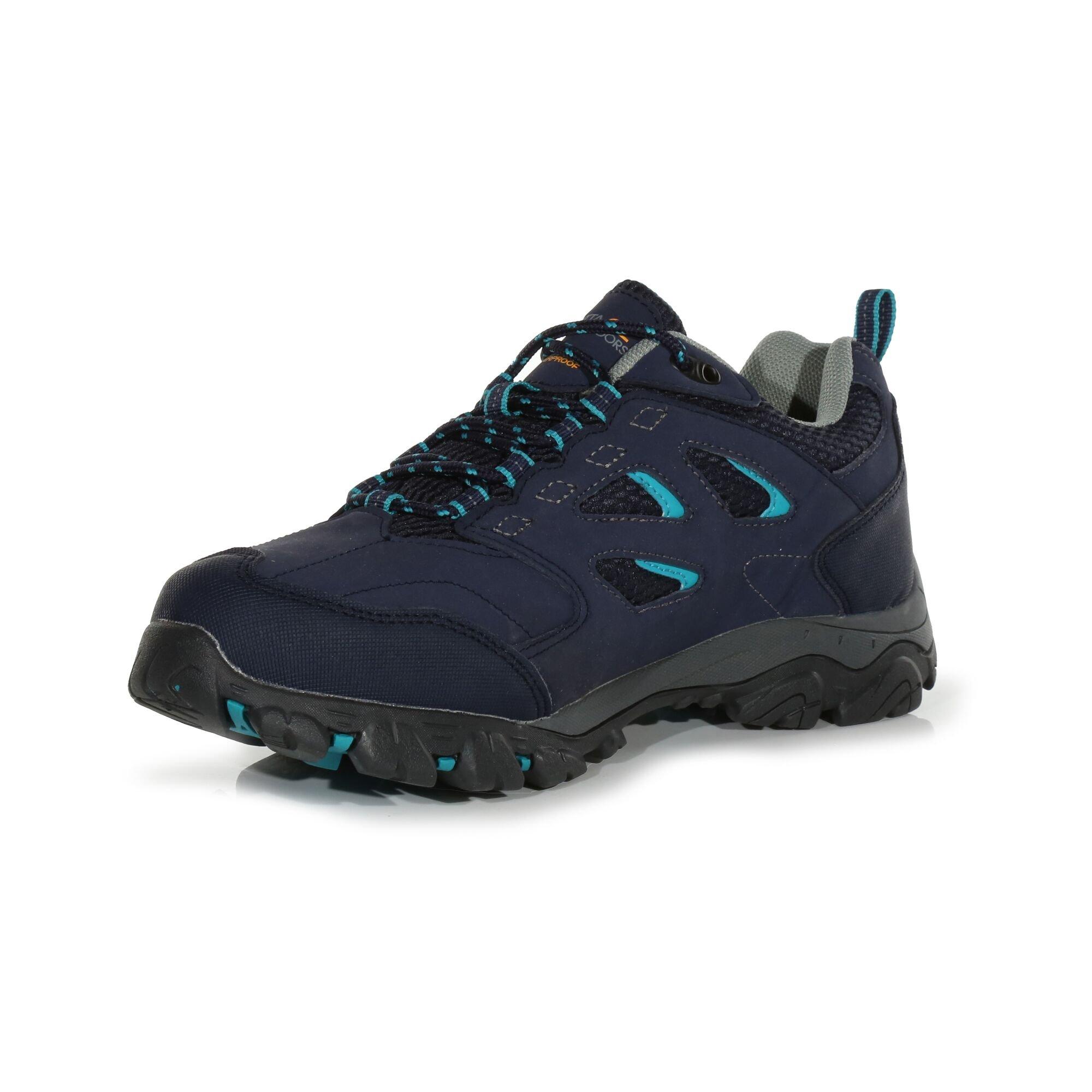 Navy/Atlanti - Regatta - Lady Holcombe IEP Low Waterproof & Breathable Walk - 3