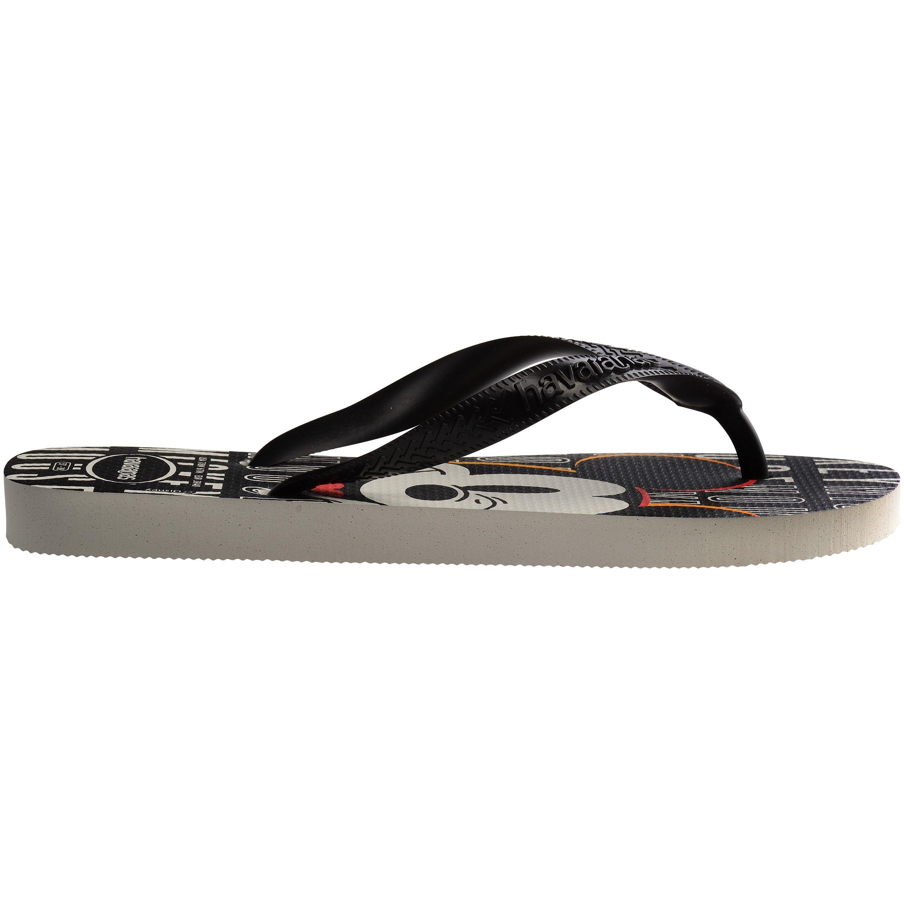 Black - Havaianas - Kids' Top Disney Prisma Purple Flip Flops - 1