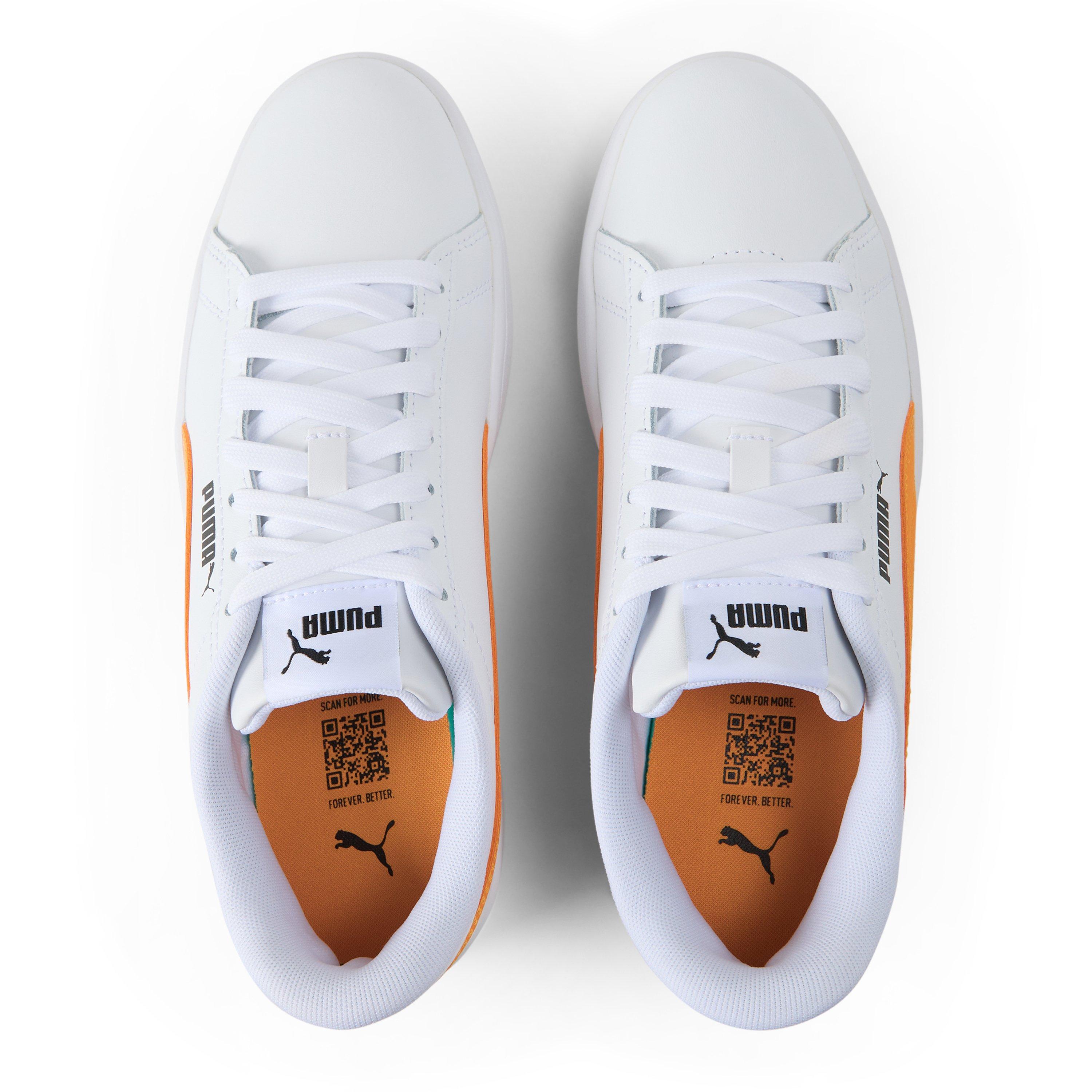 Weiß-Hell - Puma - Unisex Kids' Smash 3.0 Low-Top Trainers - 4