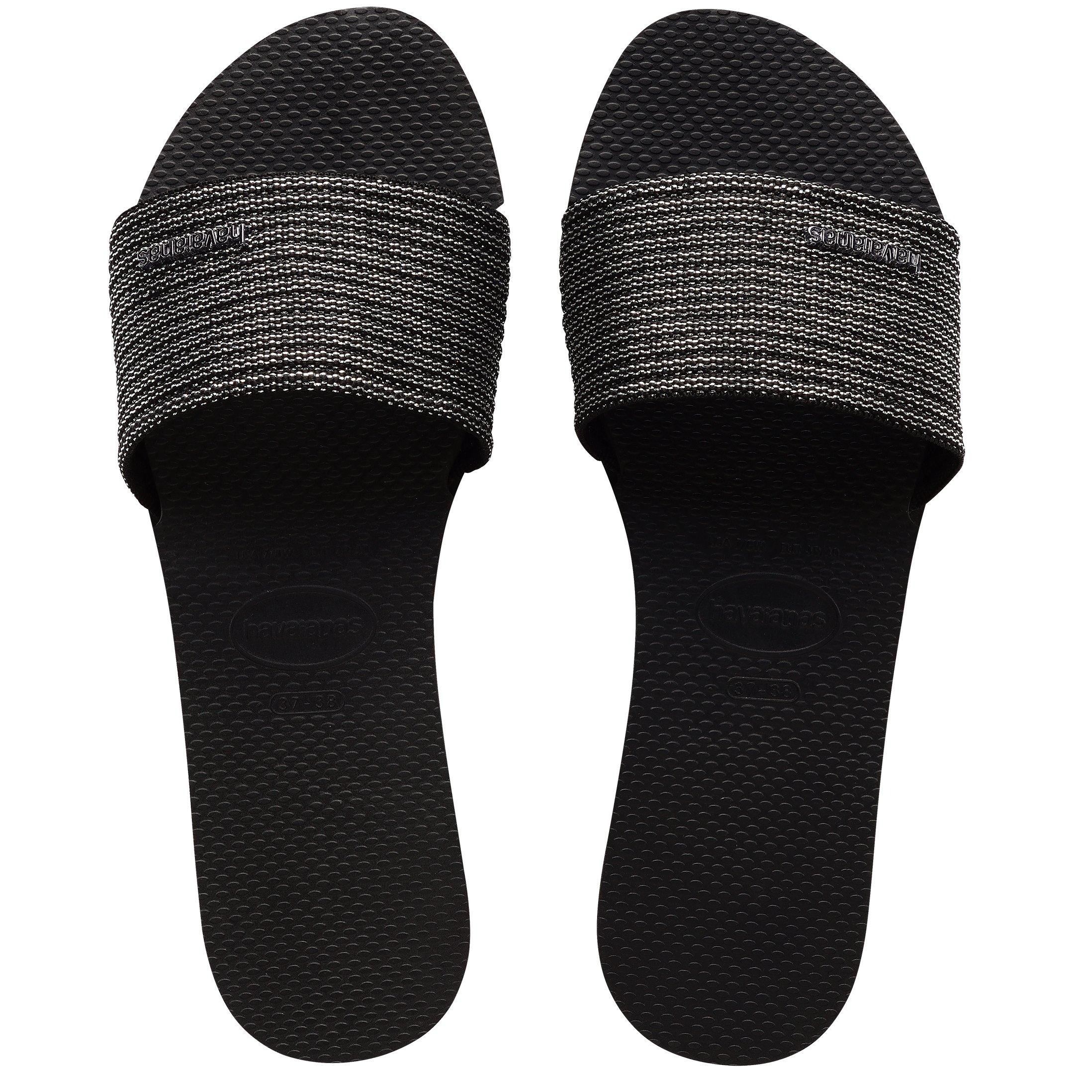 Schwarz - Havaianas - Hav. You Malta Metallic Golden 33/3 Flip Flops Girls - 3