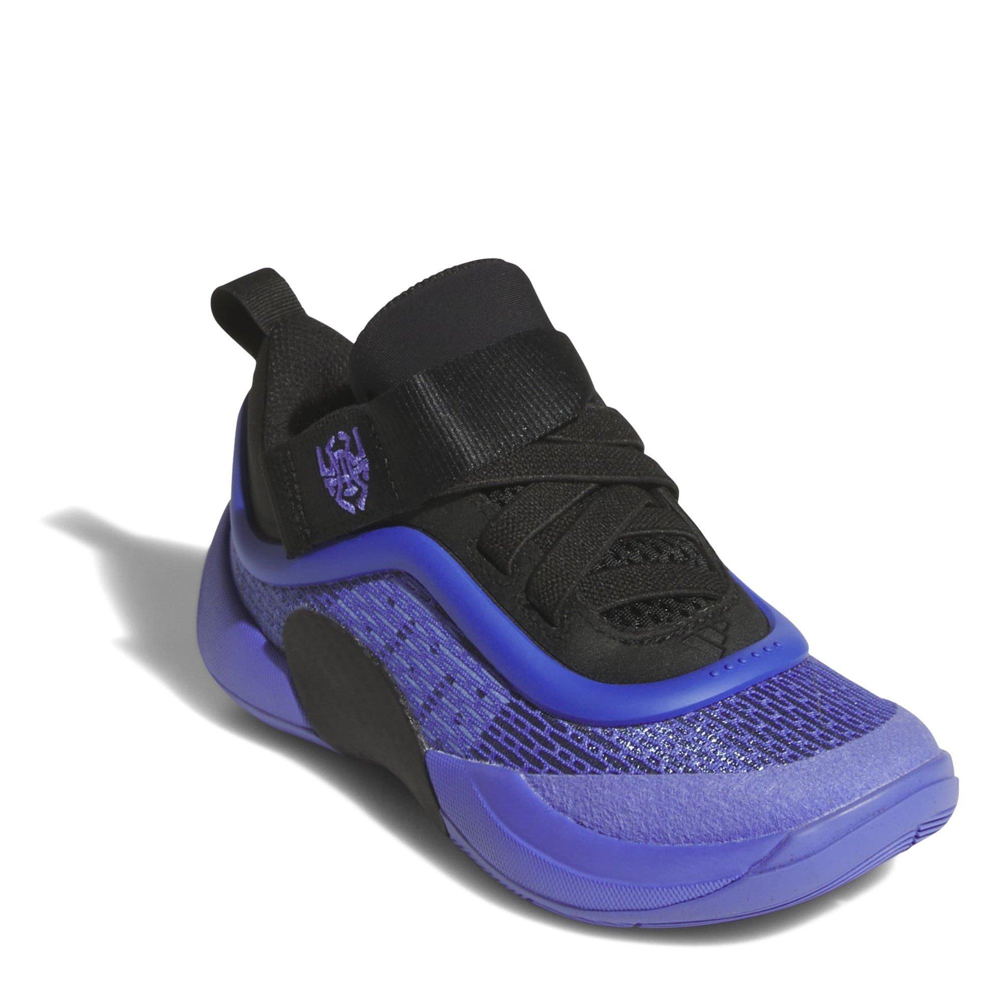 Blue/Blk/Blue - adidas - D.O.N. Issue 6 C Basketball Trainers Childrens - 3