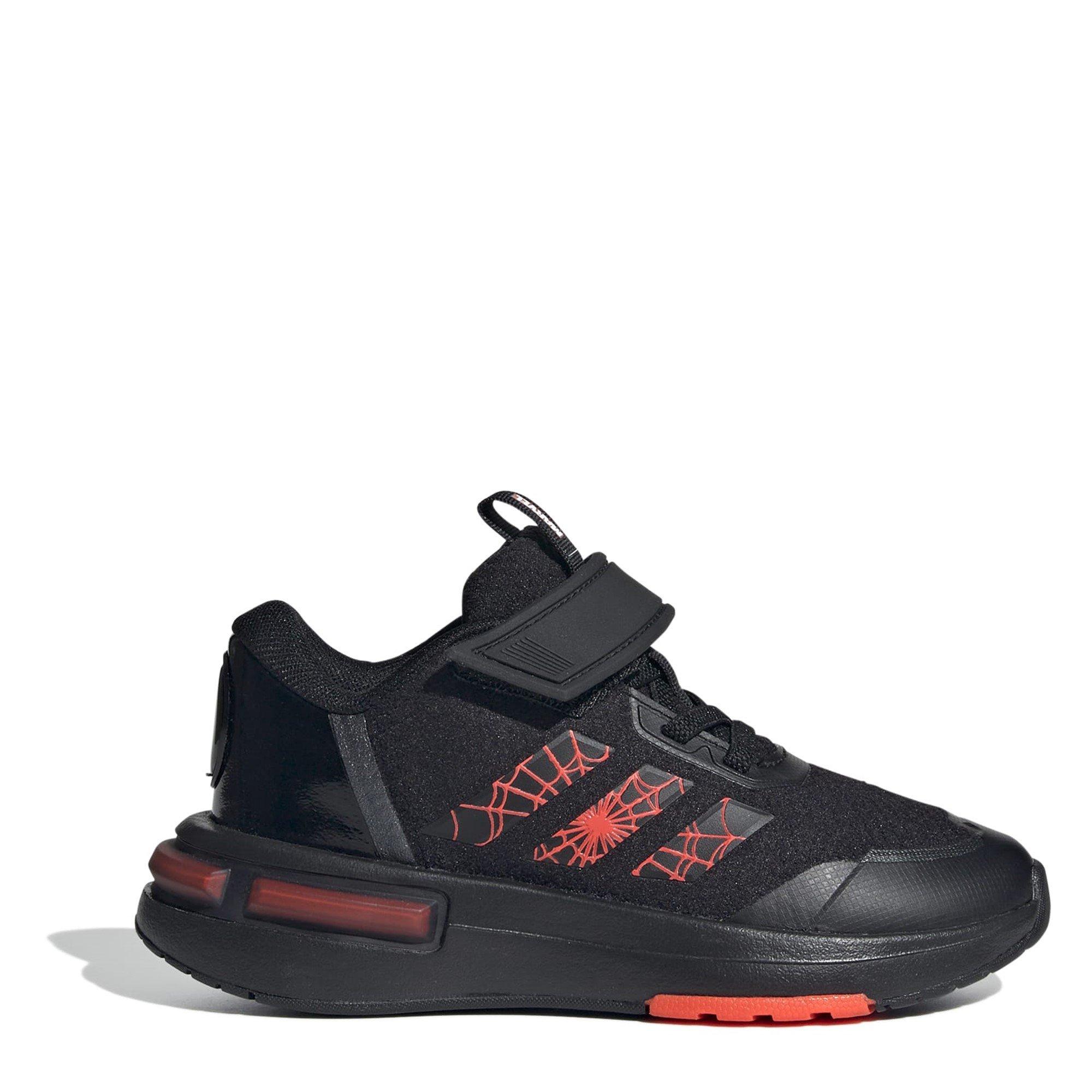 Blk/Red/Blk - adidas - Marvel Spider-Man Racer Shoes Juniors - 1