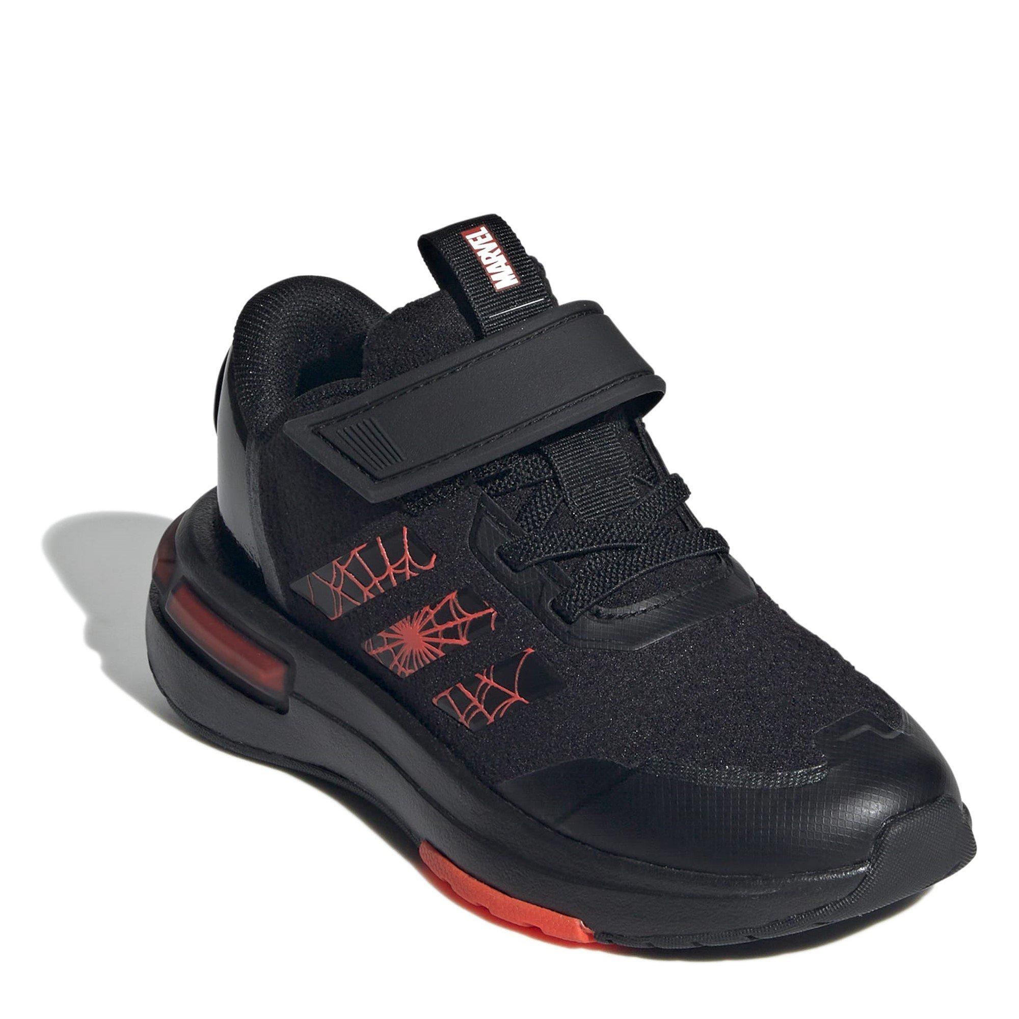Blk/Red/Blk - adidas - Marvel Spider-Man Racer Shoes Juniors - 3